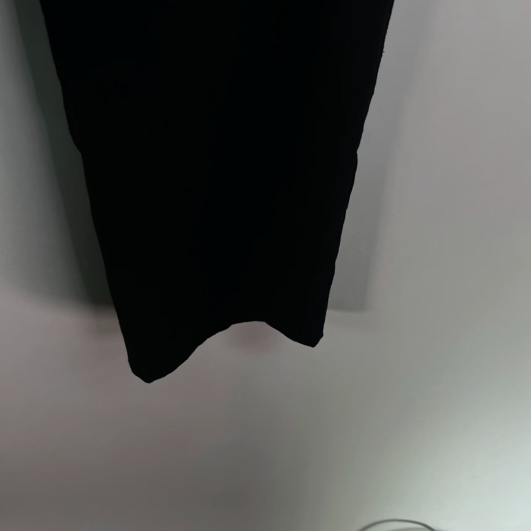 Vintage Womens Pleated Lined Dress Pants Black Size 14 30X31 Poly/Rayon Blend Size 36" / US 14 / IT 50 - 3 Thumbnail