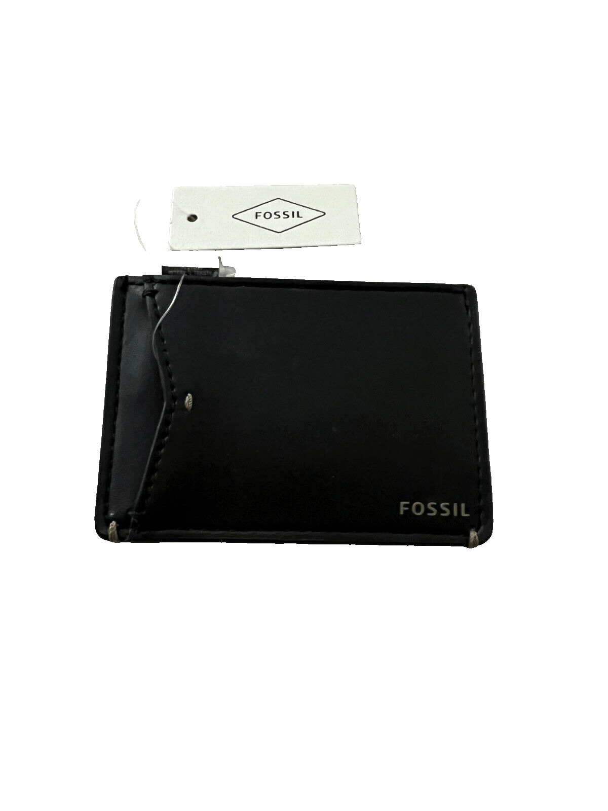 Fossil Joshua Vegan Cactus Card Holder Wallet Black Size ONE SIZE - 2 Thumbnail