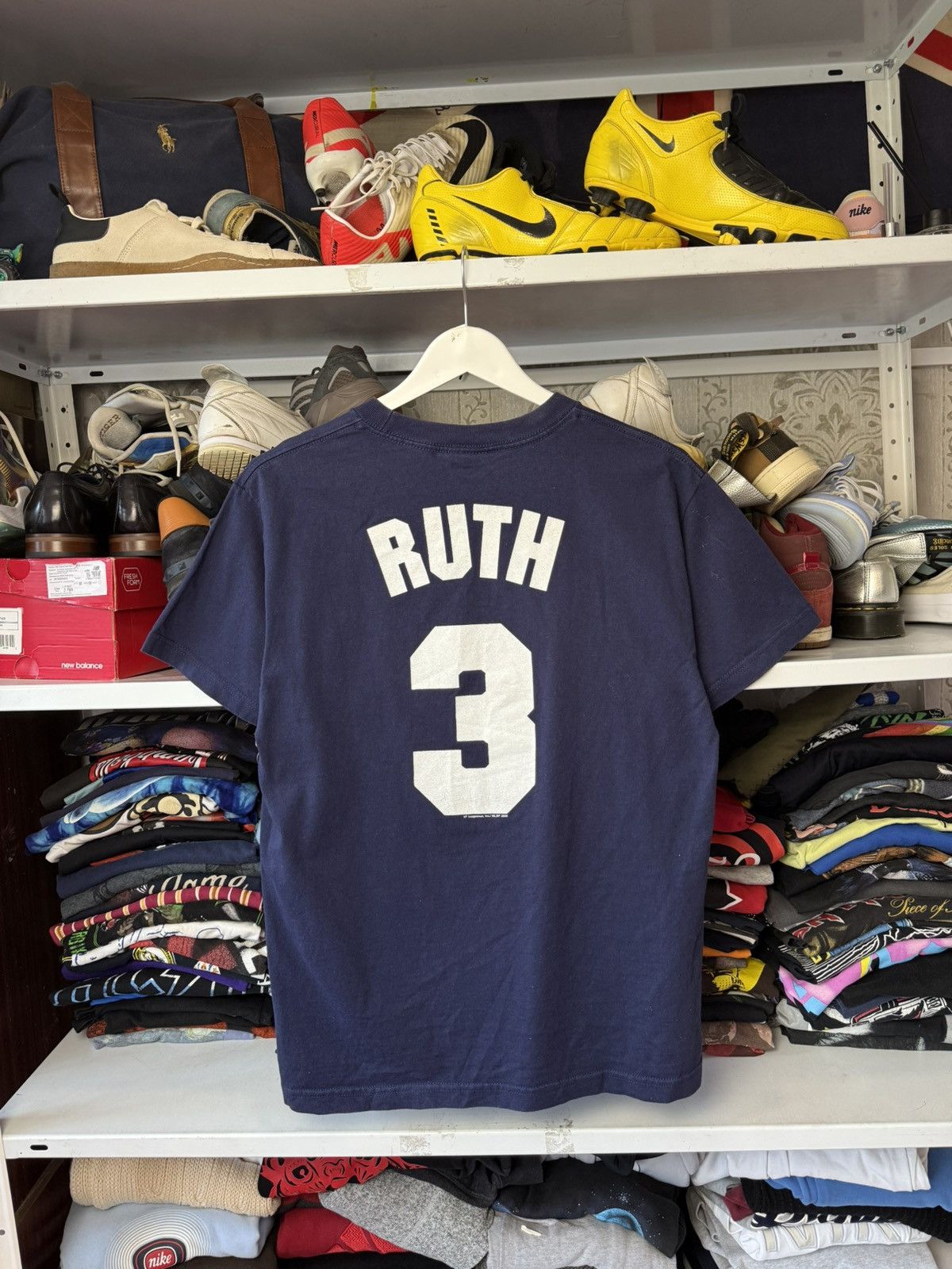 Majestic Majestic Yankees Babe Ruth 3 Shirt Men MLB VF Imagewear 2008 Size US M / EU 48-50 / 2 - 16 Thumbnail