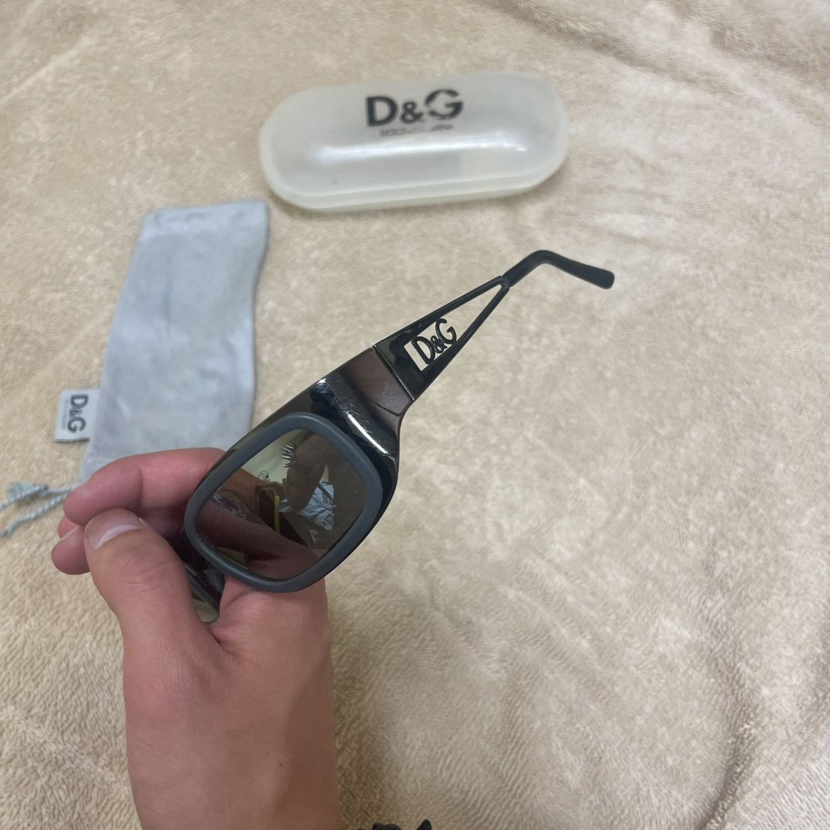 Dolce & Gabbana × Japanese Brand × Vintage d&g sunglasses Size ONE SIZE - 3 Thumbnail
