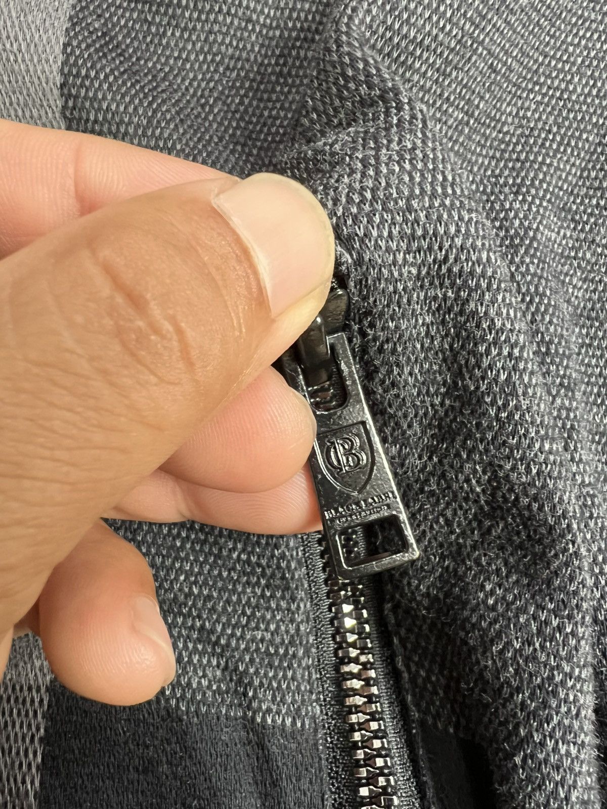 Japanese Brand Black Label Crestbridge Big Check Zip-Up Hoodie Size US L / EU 52-54 / 3 - 6 Thumbnail