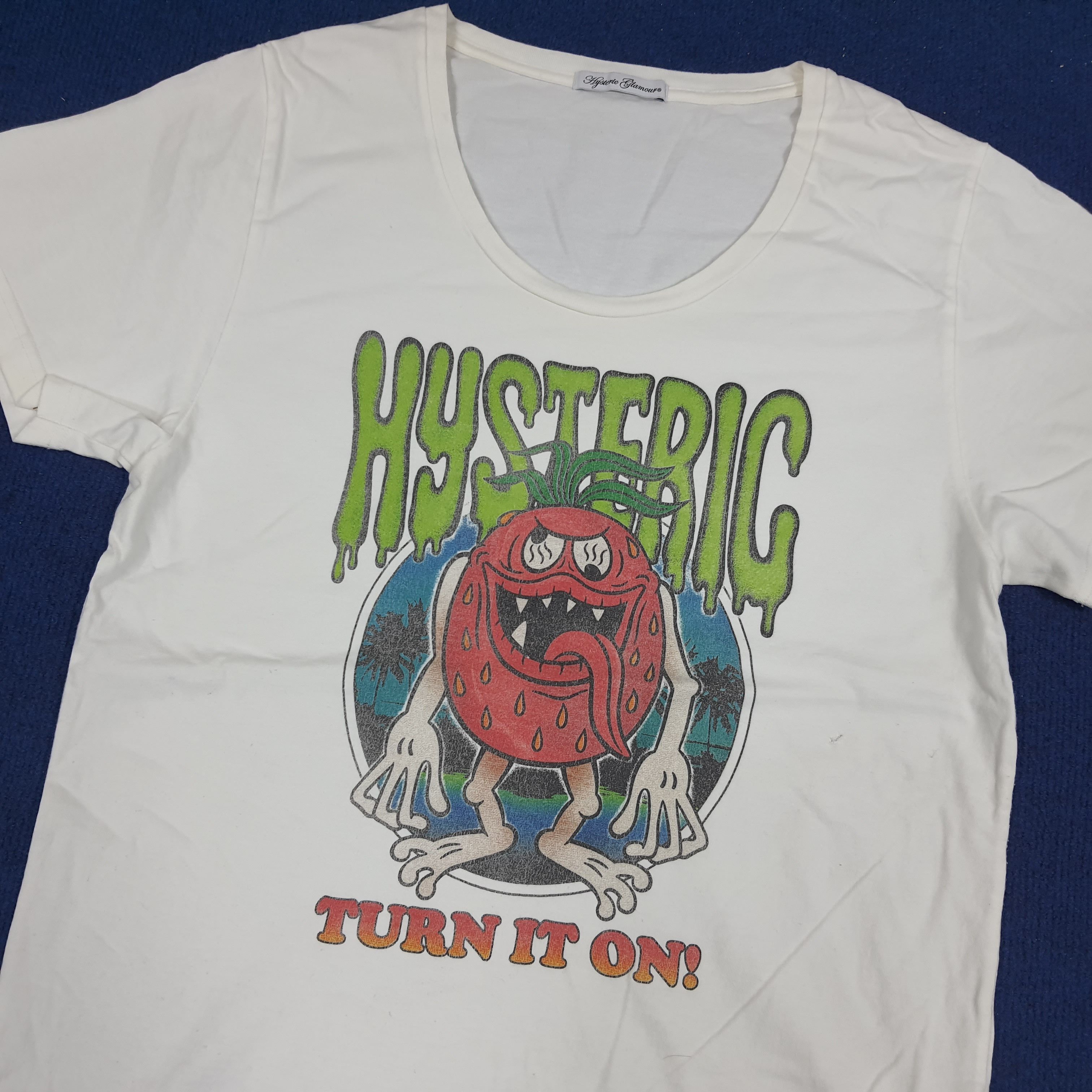 Hysteric Glamour × Japanese Brand × Vintage Vintage Hysteric Glamour Japanese Brand Tshirt Size US M / EU 48-50 / 2 - 2 Thumbnail