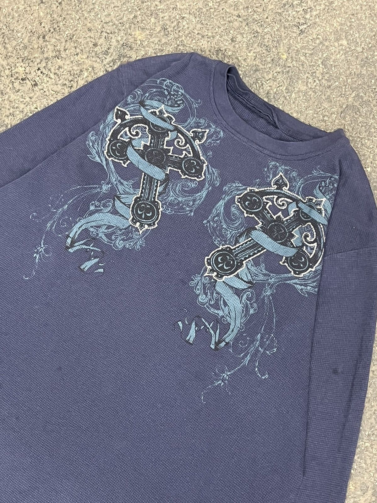 Affliction × Tapout Affliction style grunge thermal tap out y2k opium skater emo Size US XL / EU 56 / 4 - 4 Thumbnail