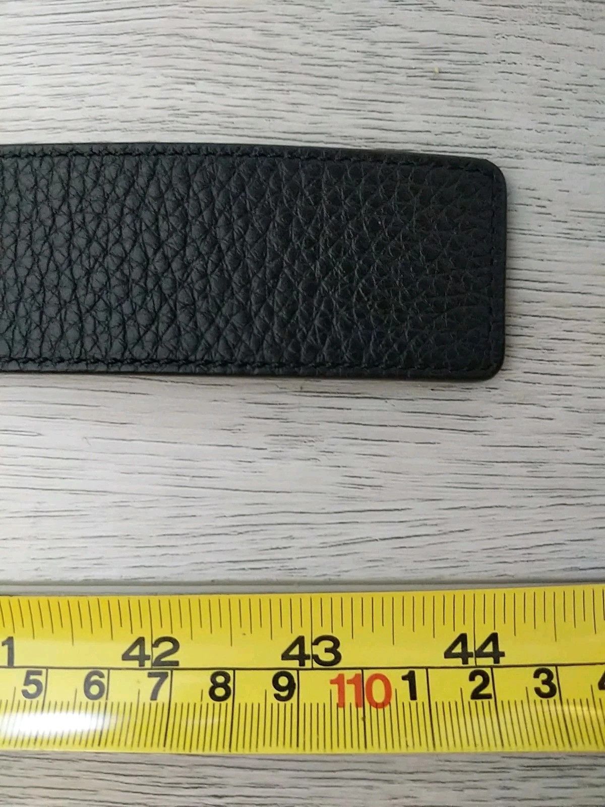 Coach Coach Men's Reversible Belt Plaque Black/Brown Leather Size 36 - 10 Thumbnail