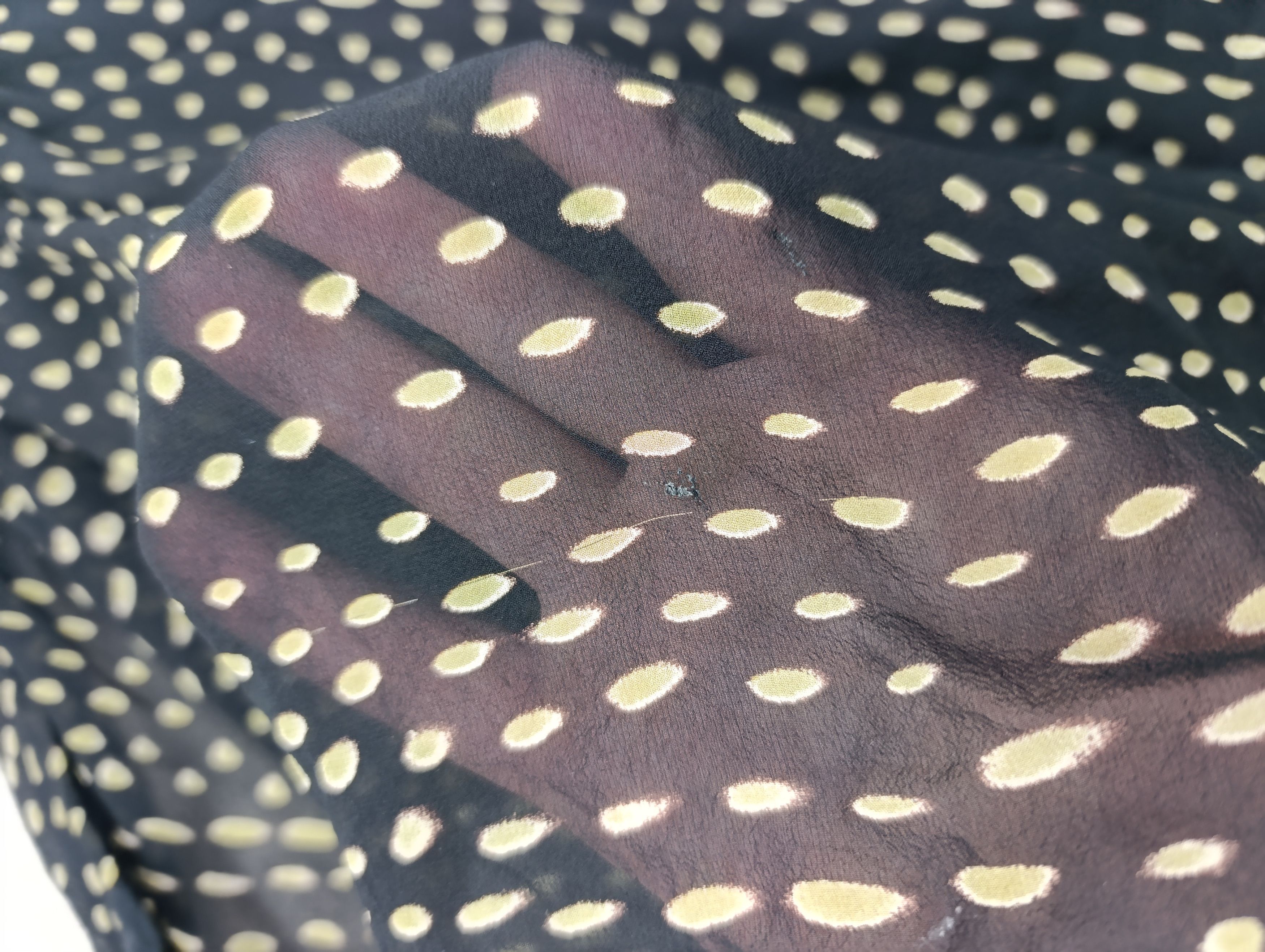 Max Mara MAX MARA DOT PRINT SILK VINTAGE STRAP ASYMMETRIC DRESS Size M / US 6-8 / IT 42-44 - 9 Thumbnail