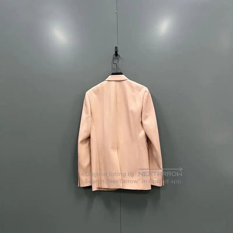 Yves Saint Laurent YSL Women's Pink Cotton Blazer for Spring & Autumn . Size XXS / US 00 / IT 34 - 2 Thumbnail