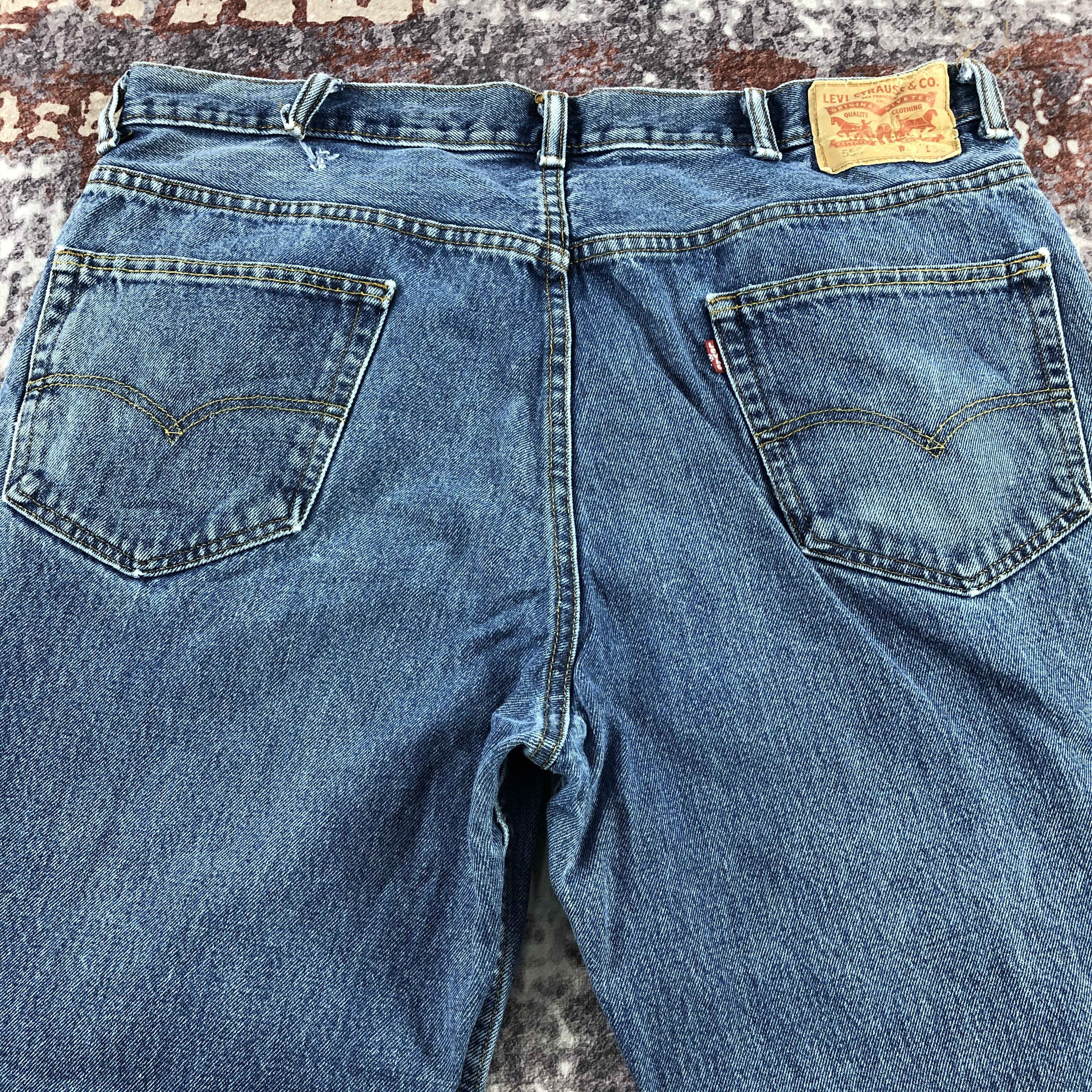 Levi's × Vintage Vintage Blue Wash Levis 550 Jeans-JM2874 Size US 39 - 5 Thumbnail