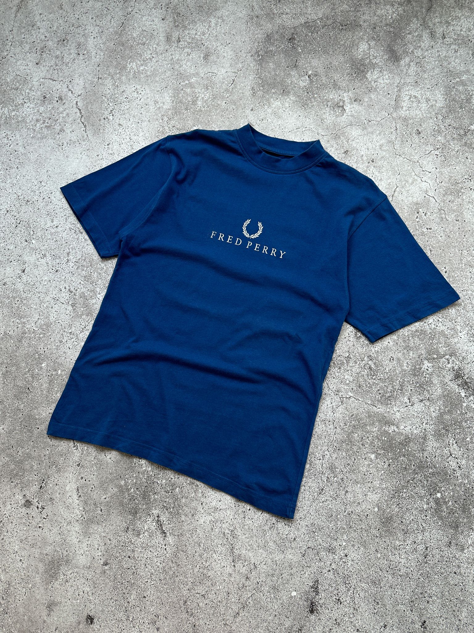 Fred Perry Vintage Fred Perry Blue Tee Shirt Size US S / EU 44-46 / 1 - 2 Thumbnail