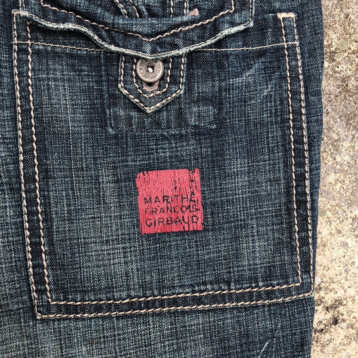 Marithe + Francois Girbaud MARITHE FRANCOIS GIRBAUD Straight Cut Denim Jeans Size US 32 / EU 48 - 8 Thumbnail
