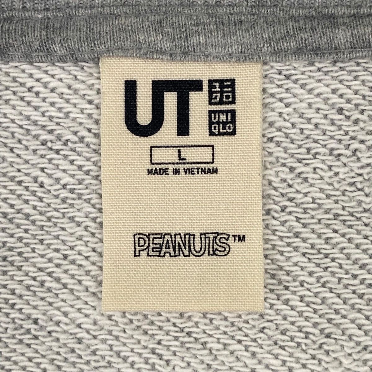 Other Vintage Peanuts Snoopy Printed Crewneck Sweatshirt Gray Size US L / EU 52-54 / 3 - 5 Thumbnail