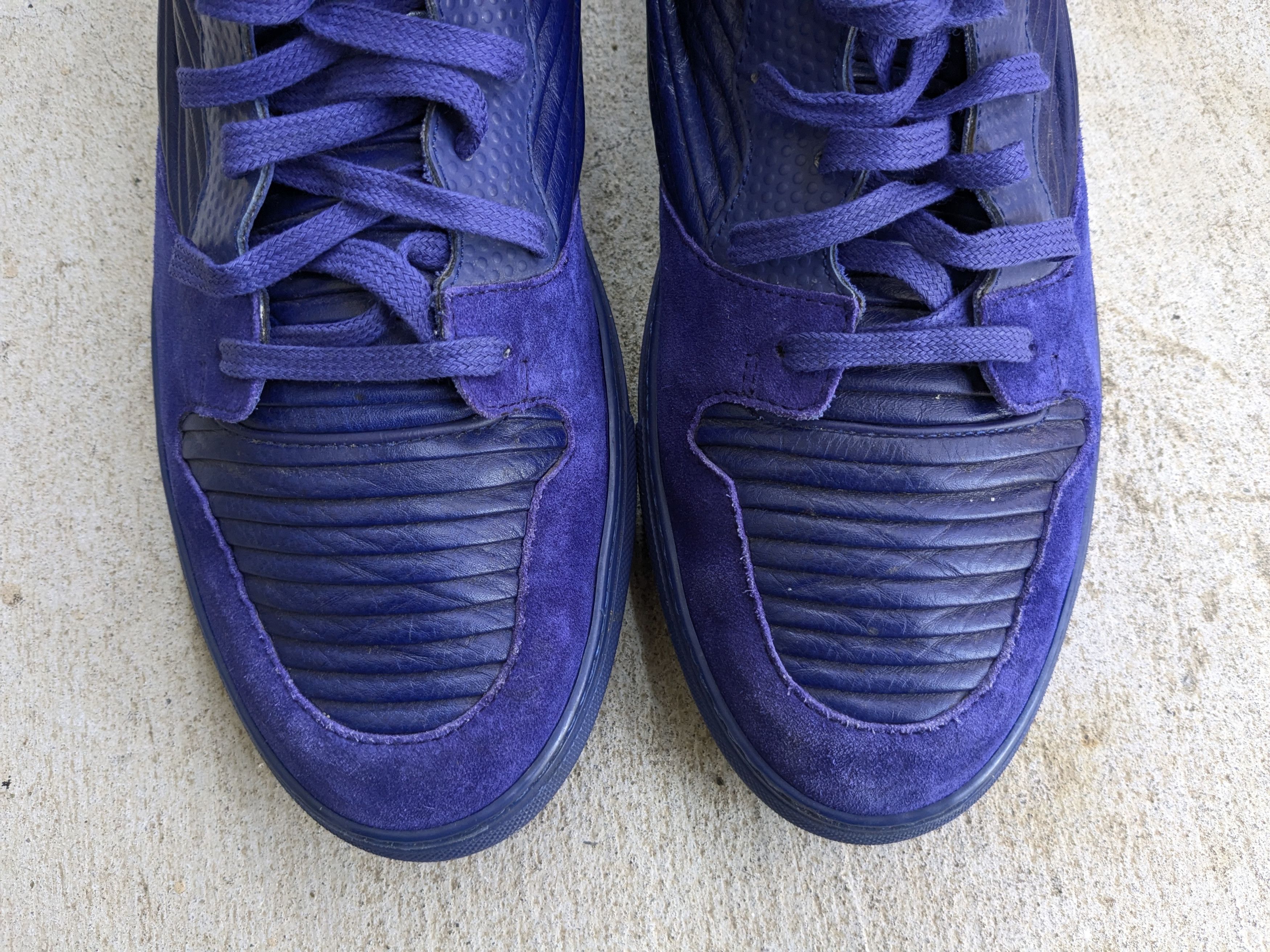 Balenciaga Balenciaga Arena Blue 13 High Tops Leather Size US 13 / EU 46 - 6 Thumbnail