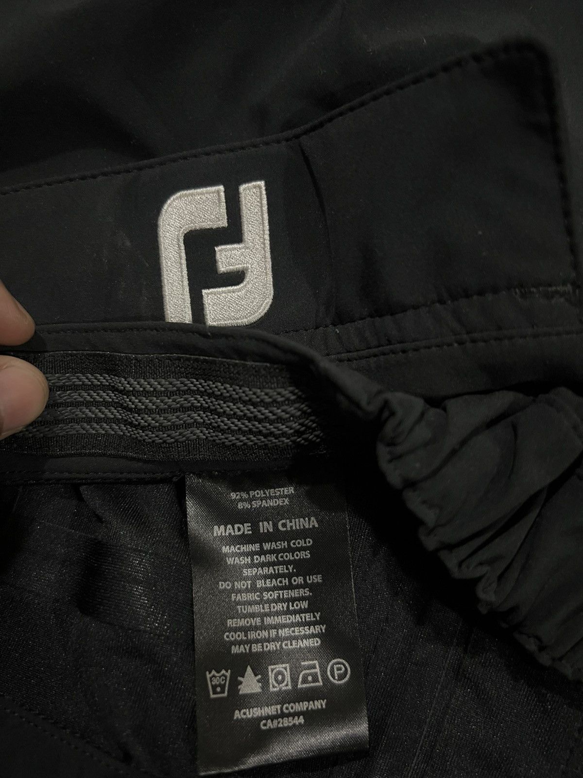 Footjoy × Metalwood Studio Footjoy FJ Hydrotour Waterproof Pro Golf Trousers Pants Size US 30 / EU 46 - 8 Thumbnail