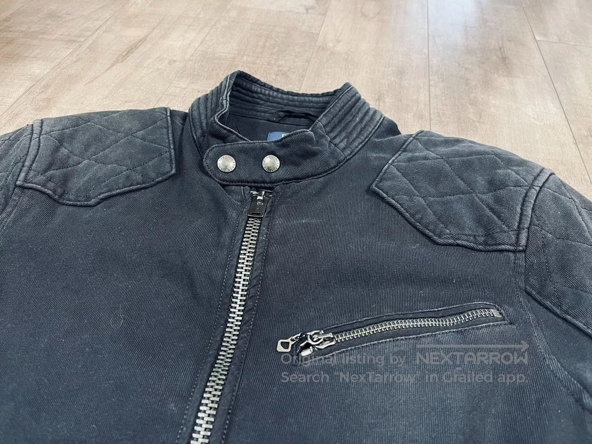 Polo Ralph Lauren Ralph Lauren Classic Black Motorcycle Jacket. Size US M / EU 48-50 / 2 - 1 Thumbnail