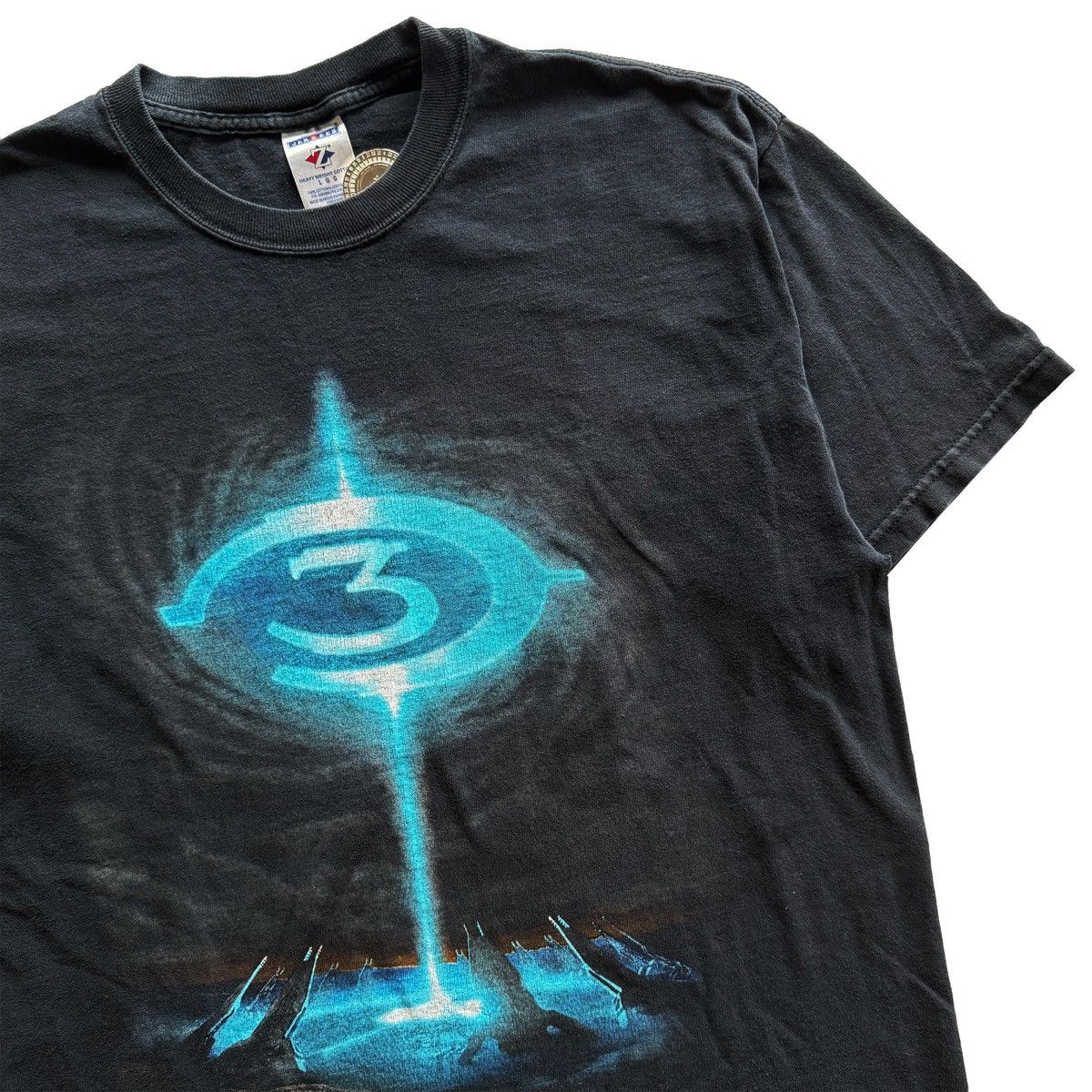 Vintage 2007 Vintage Halo 3 Logo Promo Tee Size US L / EU 52-54 / 3 - 4 Thumbnail