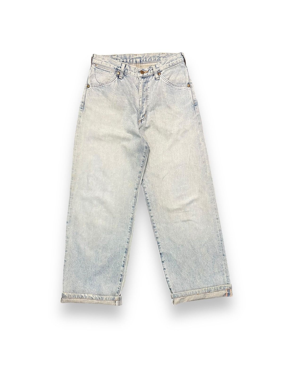Japanese Brand × Vintage × Wrangler Vintage Wrangler Selvedge Jeans Size US 28 / EU 44 - 1 Thumbnail