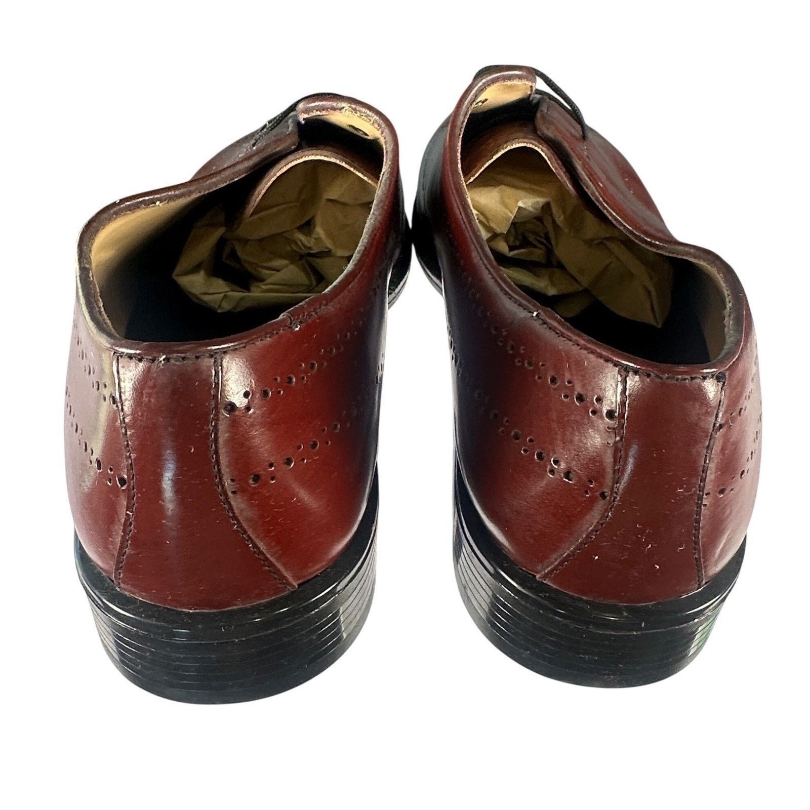 Stanley Blacker Stanley Blacker Leather Wingtip Oxford Dress Shoes 13M NWT Size US 13 / EU 46 - 4 Thumbnail