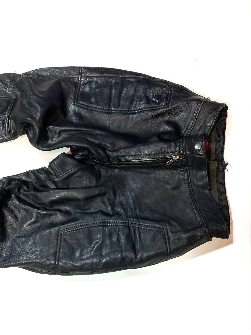 Vintage Vintage Rare Racing Moto Leather Pants Size US 28 / EU 44 - 4 Thumbnail