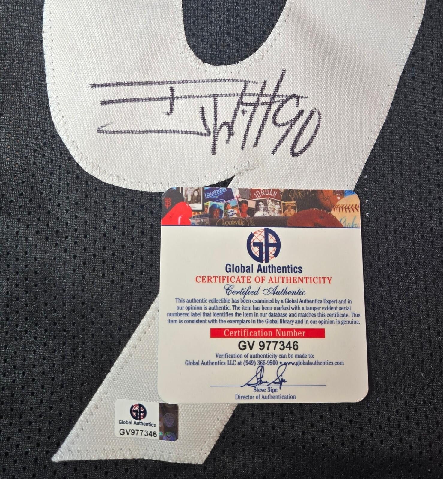 Other T.J. Watt Pittsburgh Steelers Signed Football Jersey coa Size ONE SIZE - 4 Thumbnail