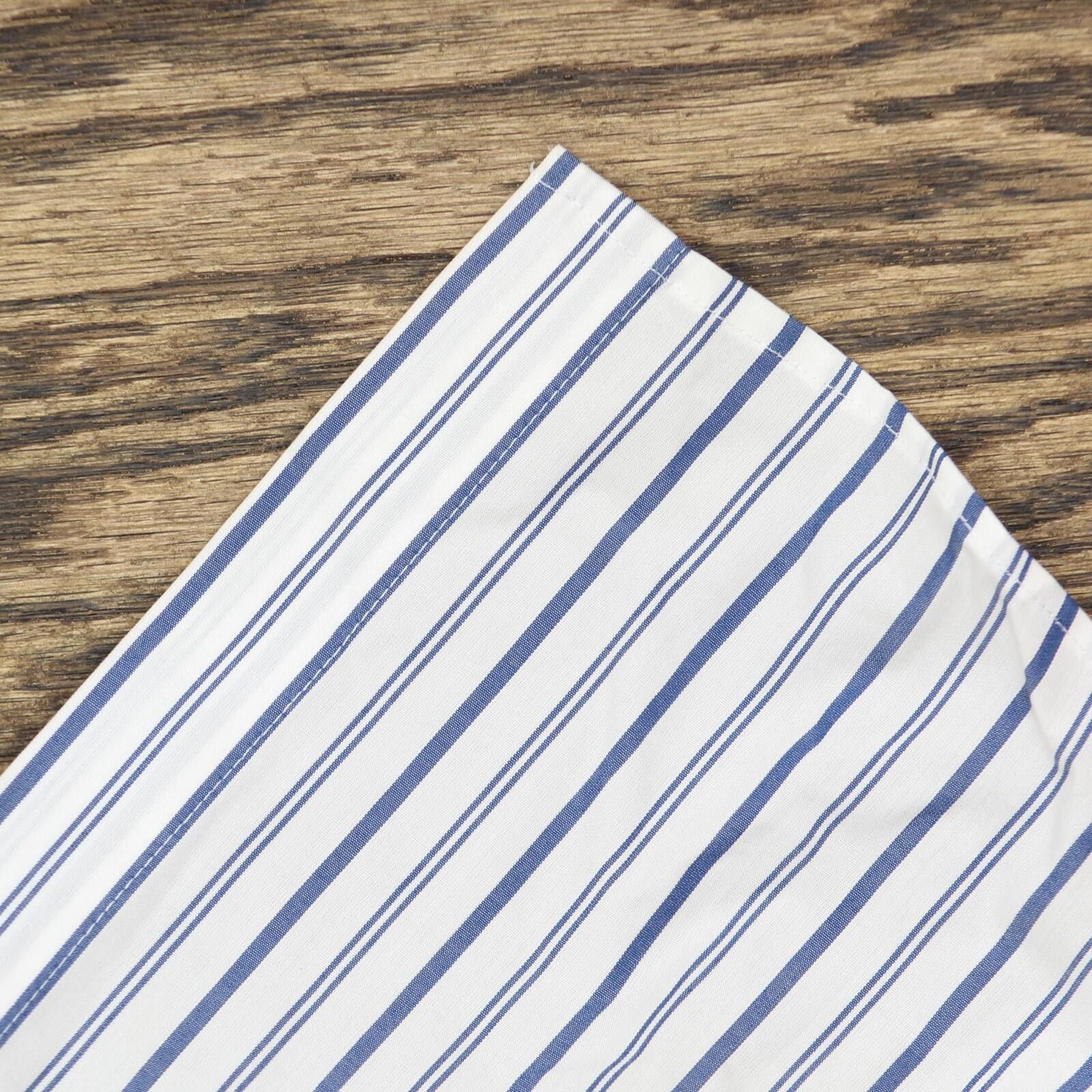 Lands' End Lands' End Up Shirt 503294-sample 2 Tall White Blue Stripe Size XS / US 0-2 / IT 36-38 - 4 Thumbnail