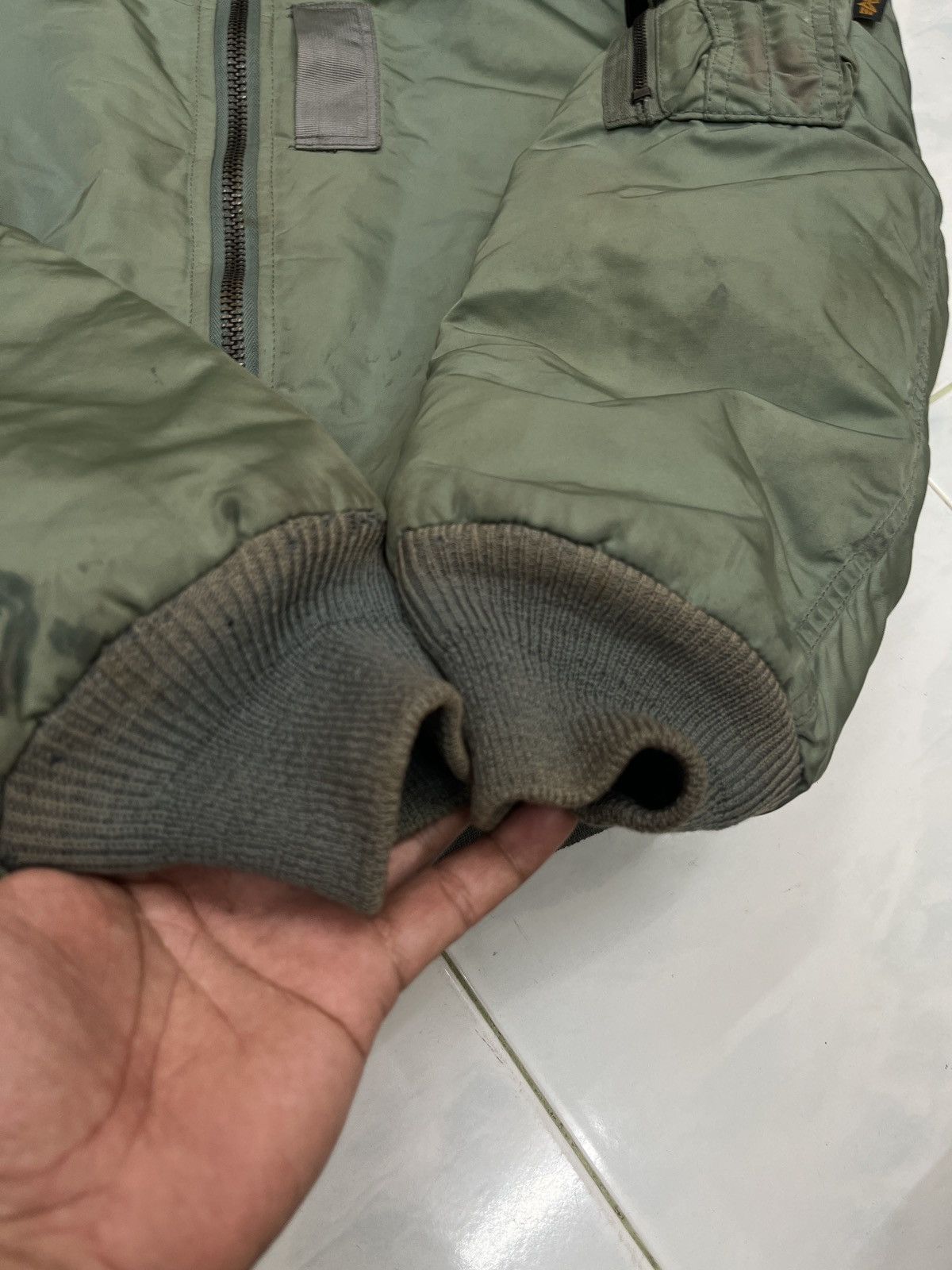 Alpha Industries 🔥🔥🔥STEALS VTG ALPHA INDUSTRIES BOMBER JACKET Size US M / EU 48-50 / 2 - 13 Thumbnail