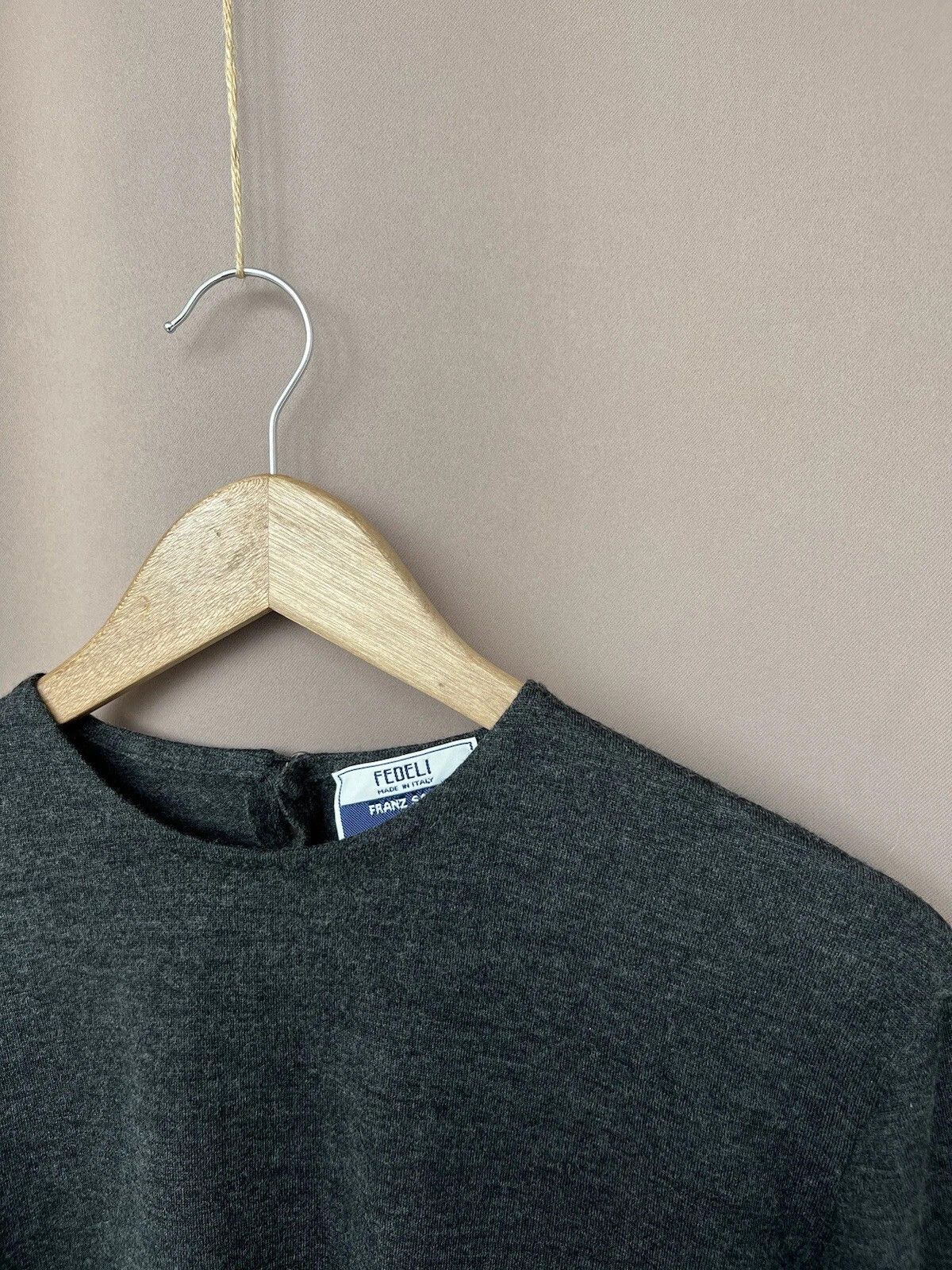 Fedeli Fedeli Franz Sauer Köln Wool Jumper Womens Size 42 (S/M) Size S / US 4 / IT 40 - 6 Thumbnail