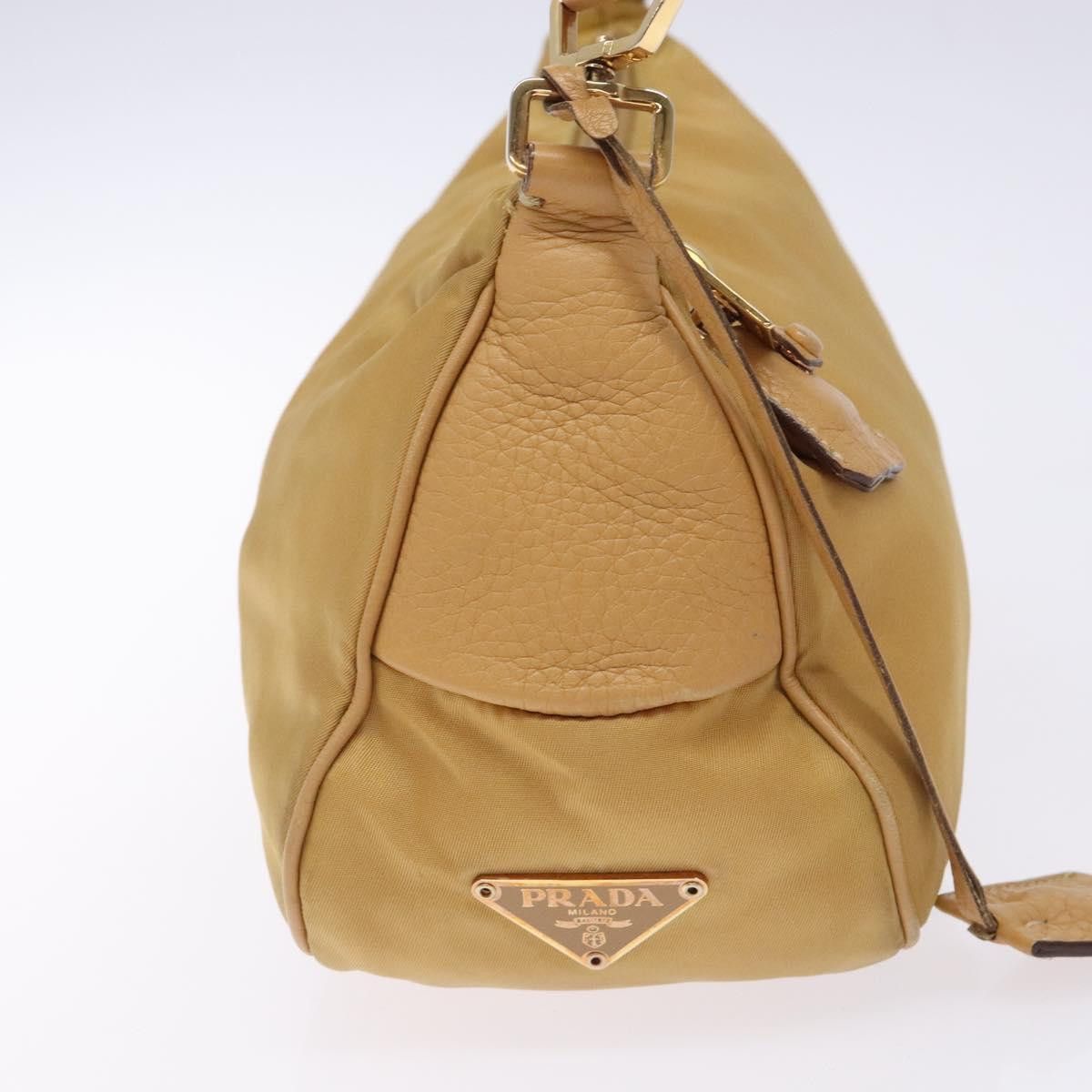 Prada PRADA Shoulder Bag Nylon Beige Gold Size ONE SIZE - 5 Thumbnail