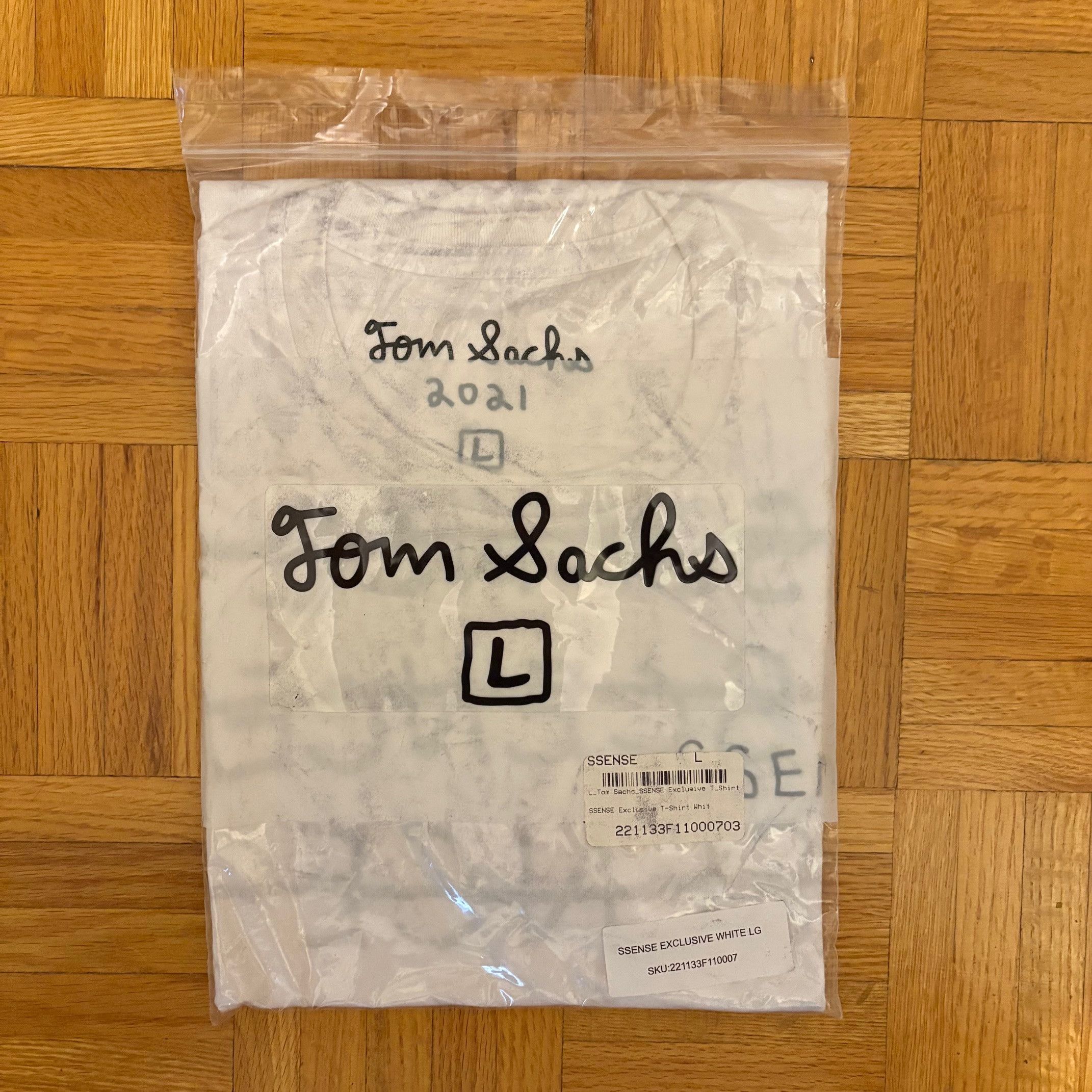 Tom Sachs NWT Tom Sachs x SSENSE Exclusive T-Shirt, Size: L Size US L / EU 52-54 / 3 - 3 Thumbnail