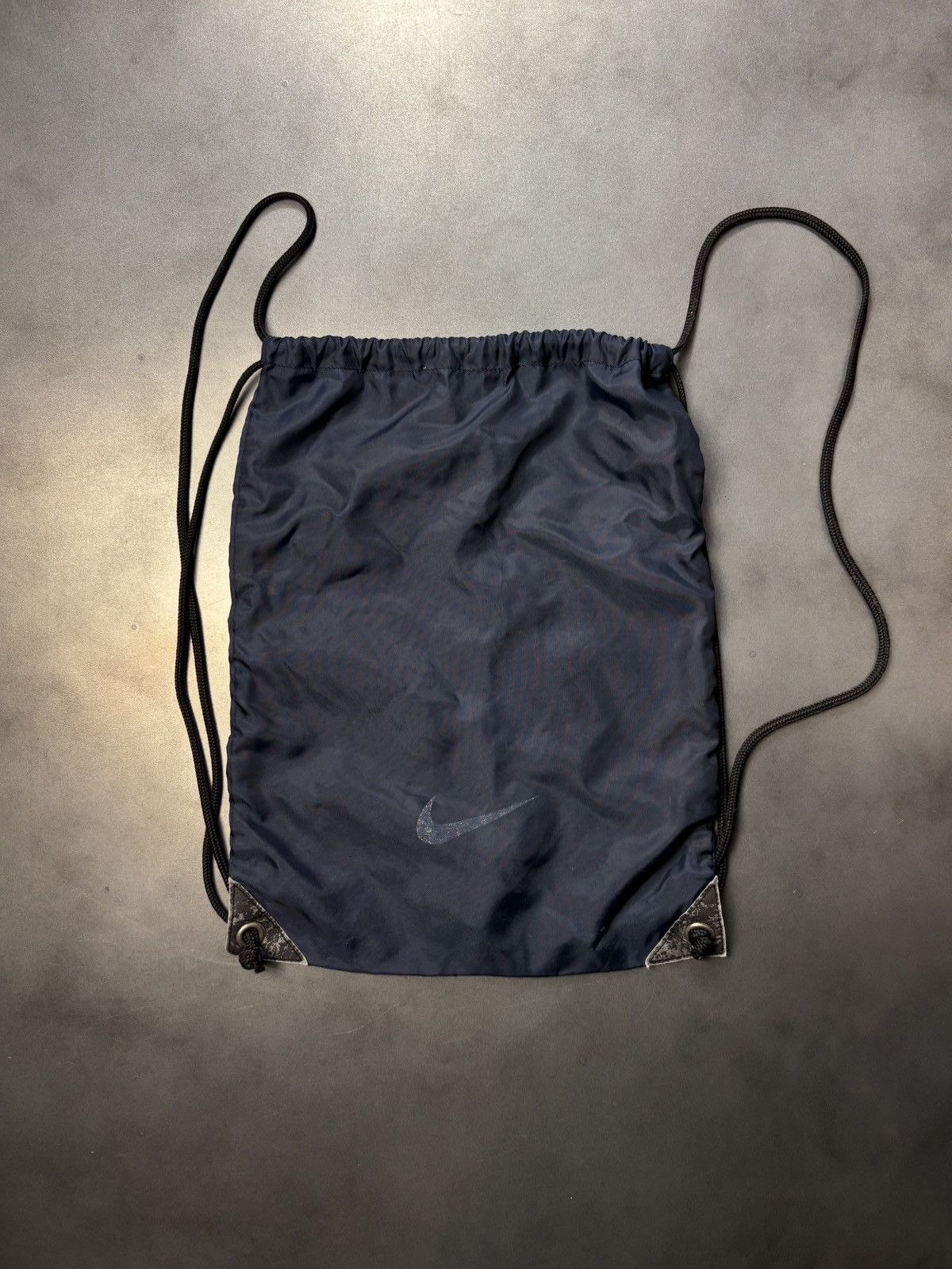 Nike × Vintage Vintage Nike Bag Drawstring Bag Knapsack 1990s 2000s Swoosh Size ONE SIZE - 1 Thumbnail