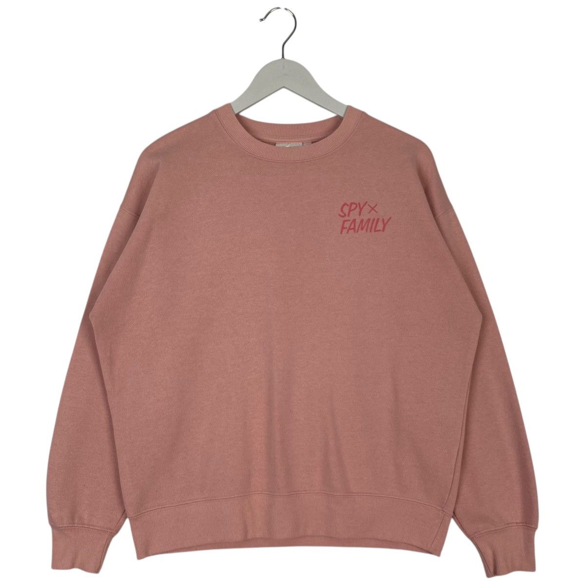 Designer × Vintage Vintage Spy X Family Crewneck Sweatshirt Pink Size M Size M / US 6-8 / IT 42-44 - 1 Thumbnail