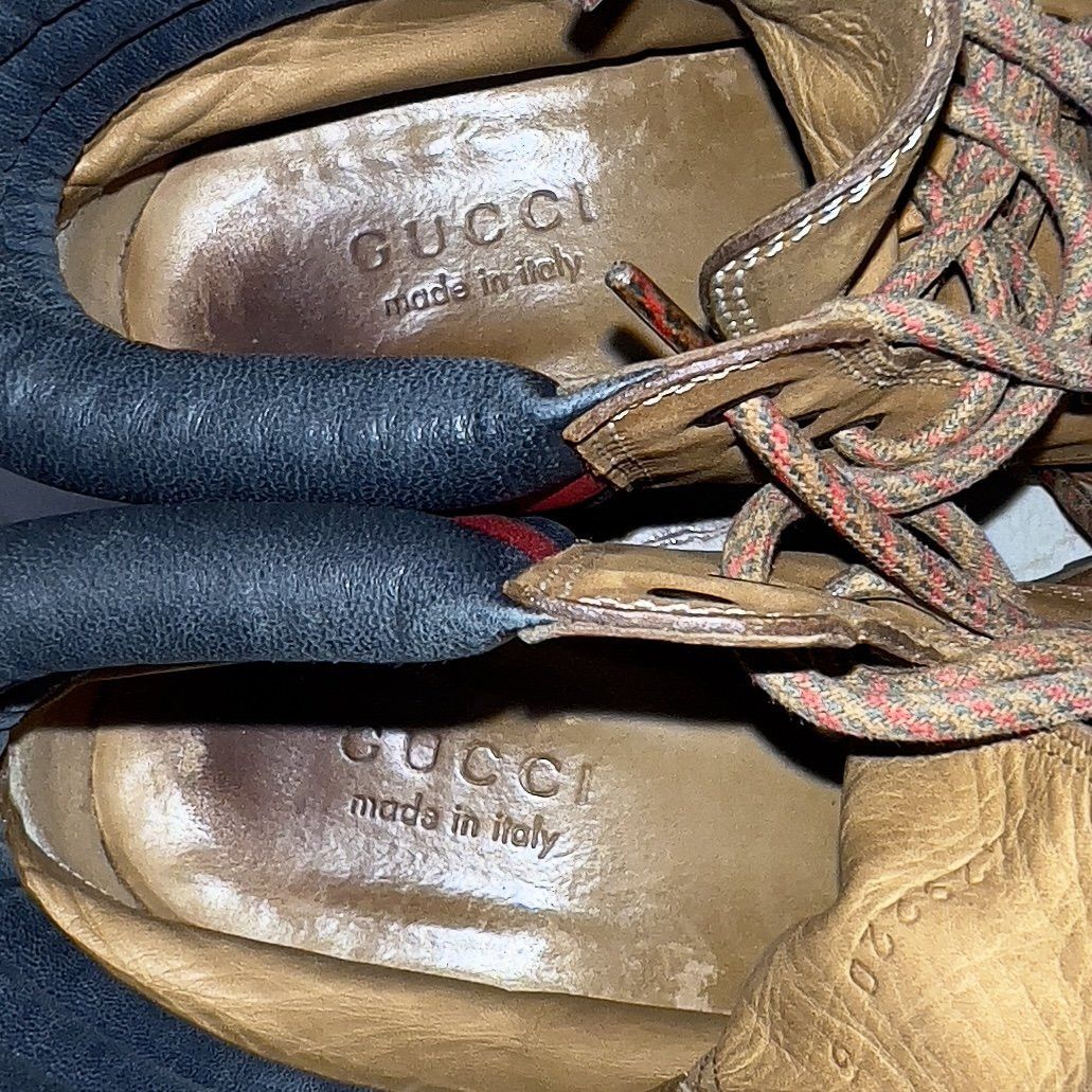 Gucci GUCCI Marland Combat Boots Nubuck Timberland Size US 9.5 / IT 39.5 - 10 Thumbnail