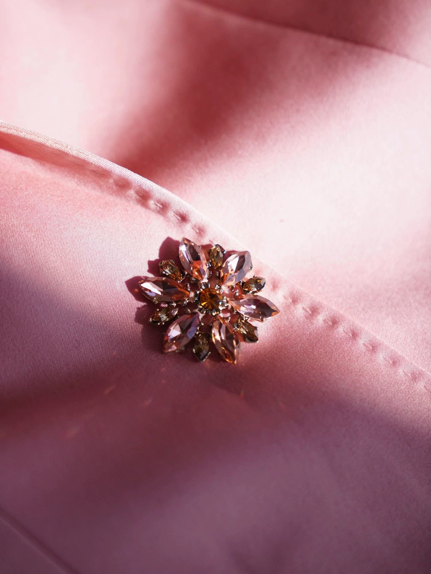 Escada Escada Peach Pink Gem Button Blazer S/M Size XXS / US 00 / IT 34 - 8 Thumbnail