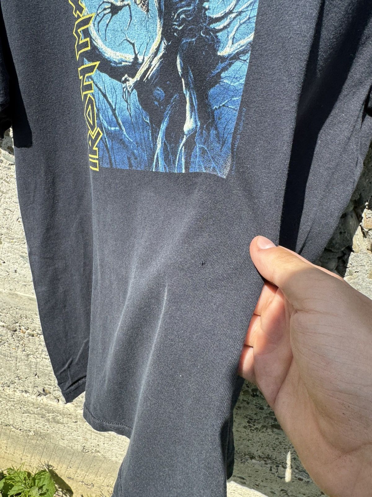 Vintage Vintage 00s Iron Maiden Fear of the Dark Tee Size US L / EU 52-54 / 3 - 6 Thumbnail