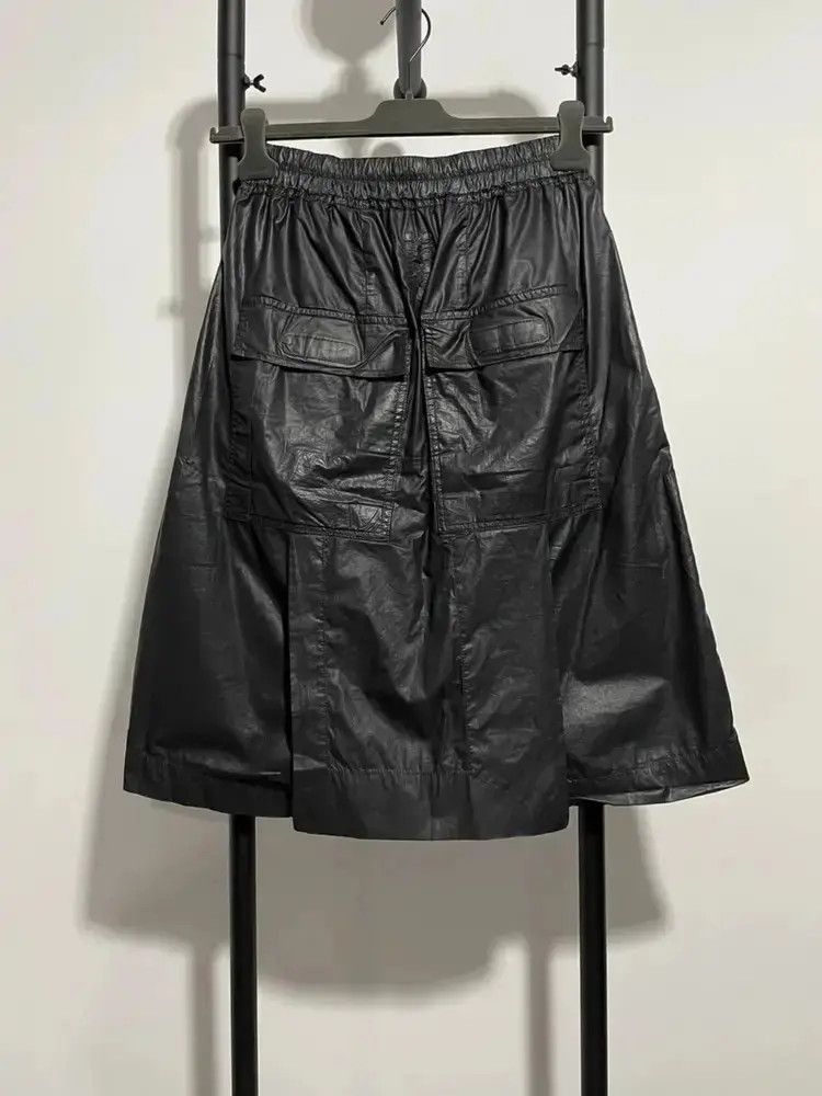 Rick Owens Sz xs Rick Owens Waxed Multi Layers Shorts Size US 30 / EU 46 - 2 Thumbnail