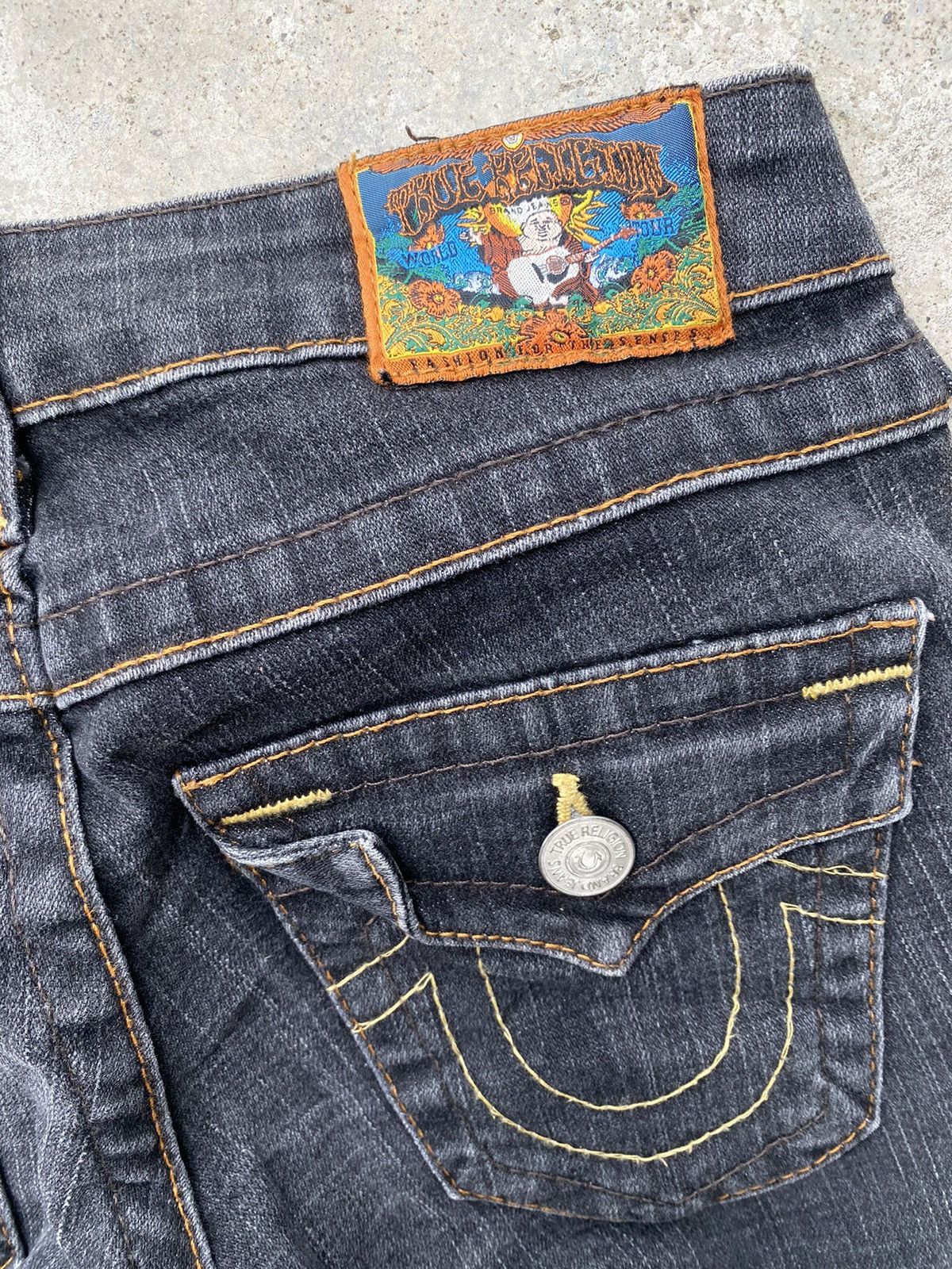 True Religion × Vintage Vintage True Religion Bootcut Flare Jeans Size 28" / US 6 / IT 42 - 9 Thumbnail