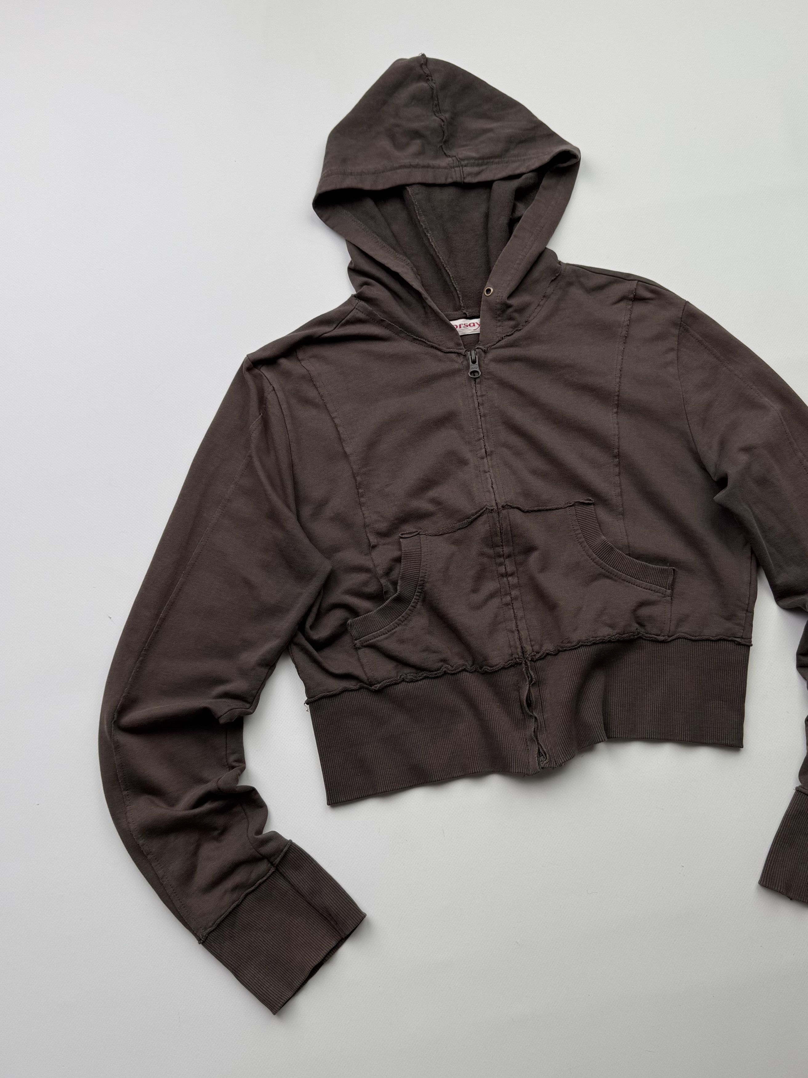 Japanese Brand Vintage Cropped Hoodie B621(V106)E2 Size M / US 6-8 / IT 42-44 - 2 Thumbnail