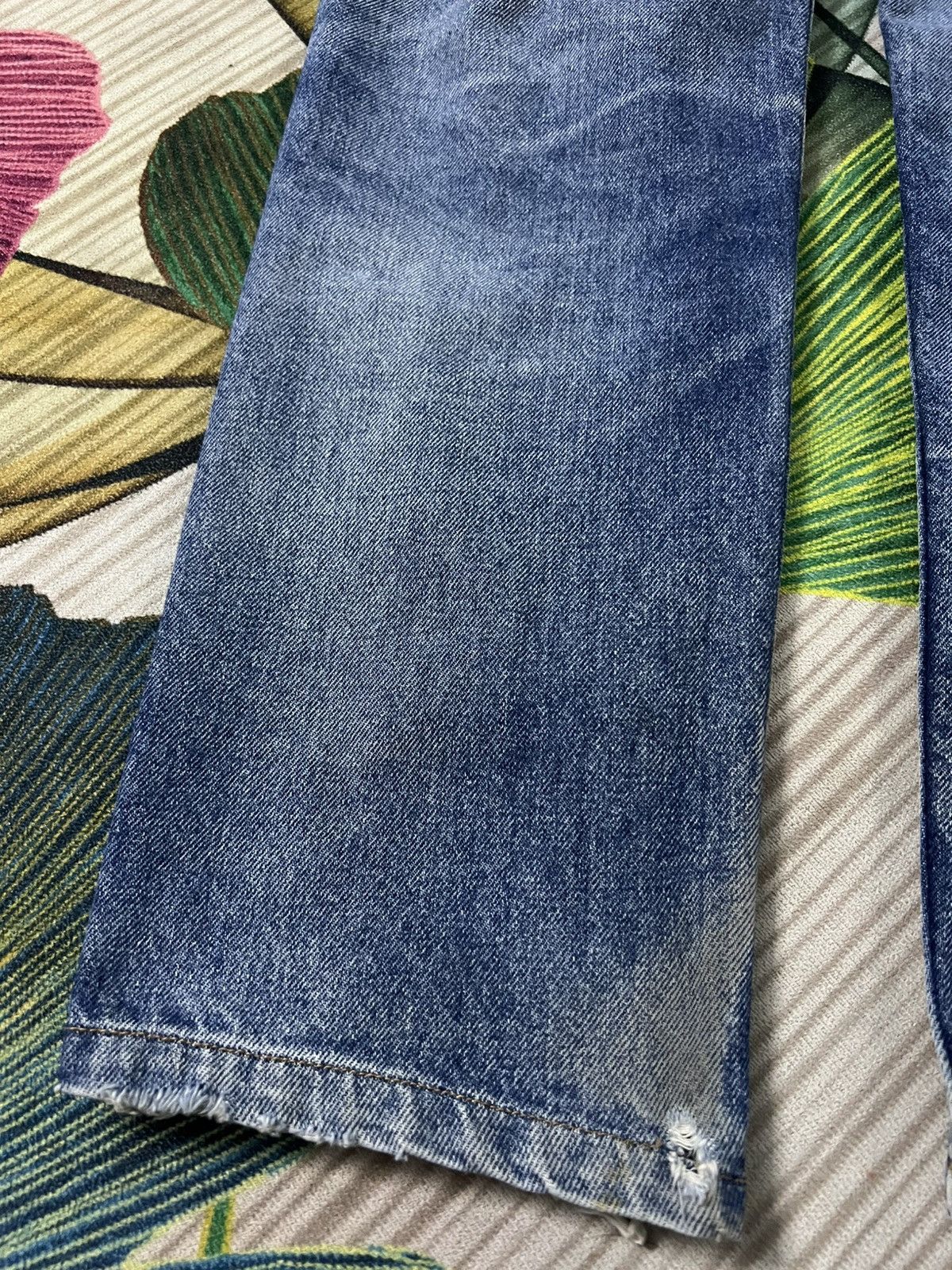 Levi's 1993 Vintage Levis 510 USA Distressed Blue Jean Size US 28 / EU 44 - 10 Thumbnail