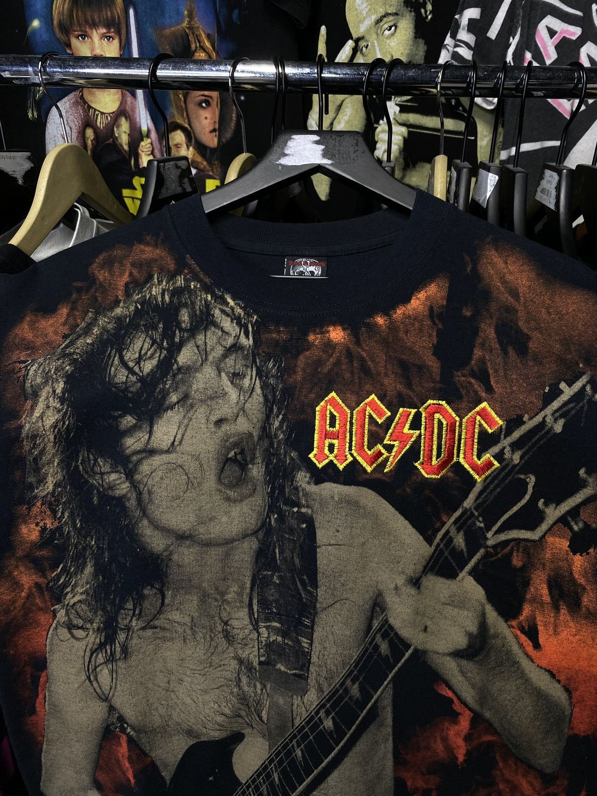 Vintage Vintage 00’ ACDC Band T-Shirt Vtg Mexico Tour Tee Medium Size US M / EU 48-50 / 2 - 3 Thumbnail