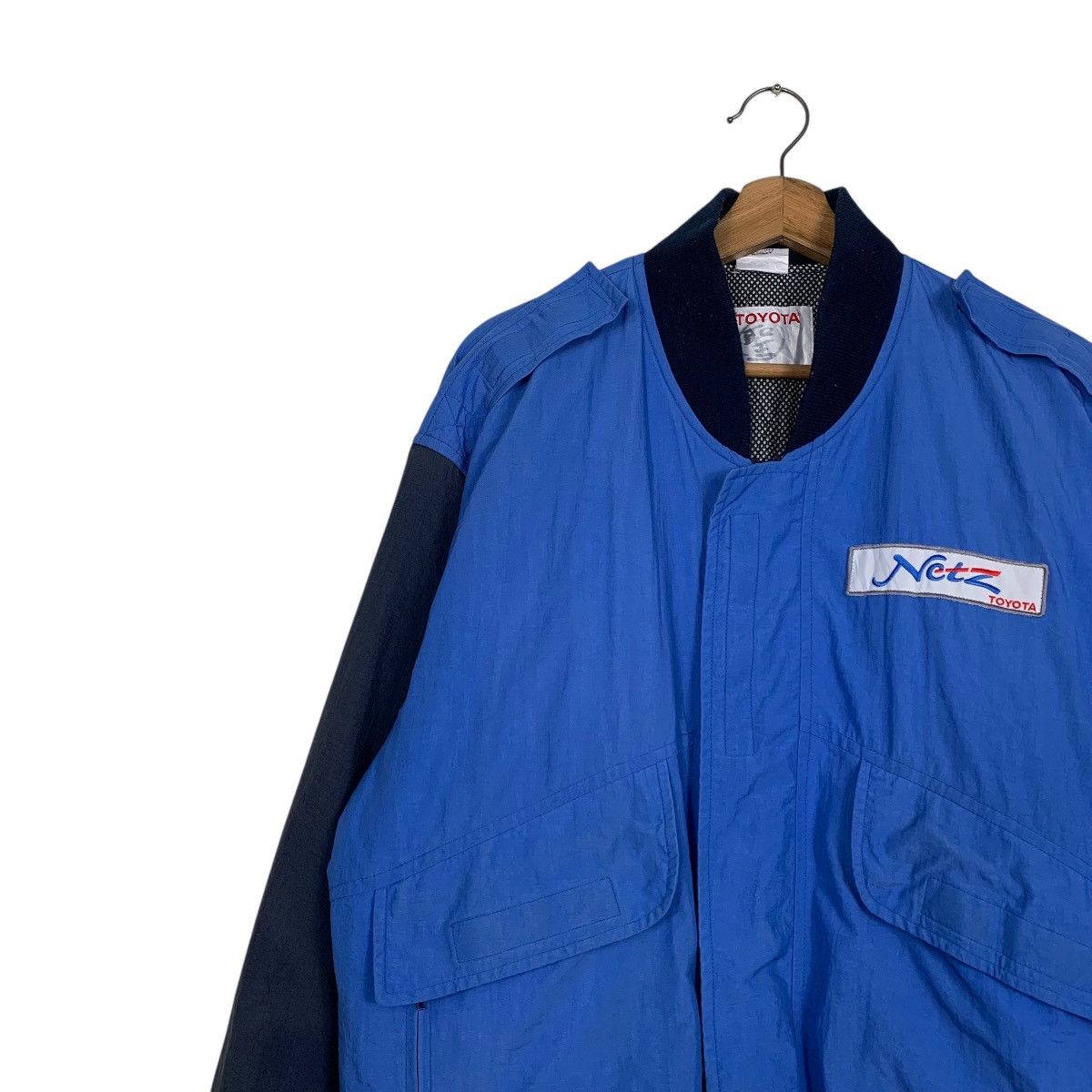 Japanese Brand Toyota Netz Techno Racing Bomber Jacket Size US L / EU 52-54 / 3 - 6 Thumbnail