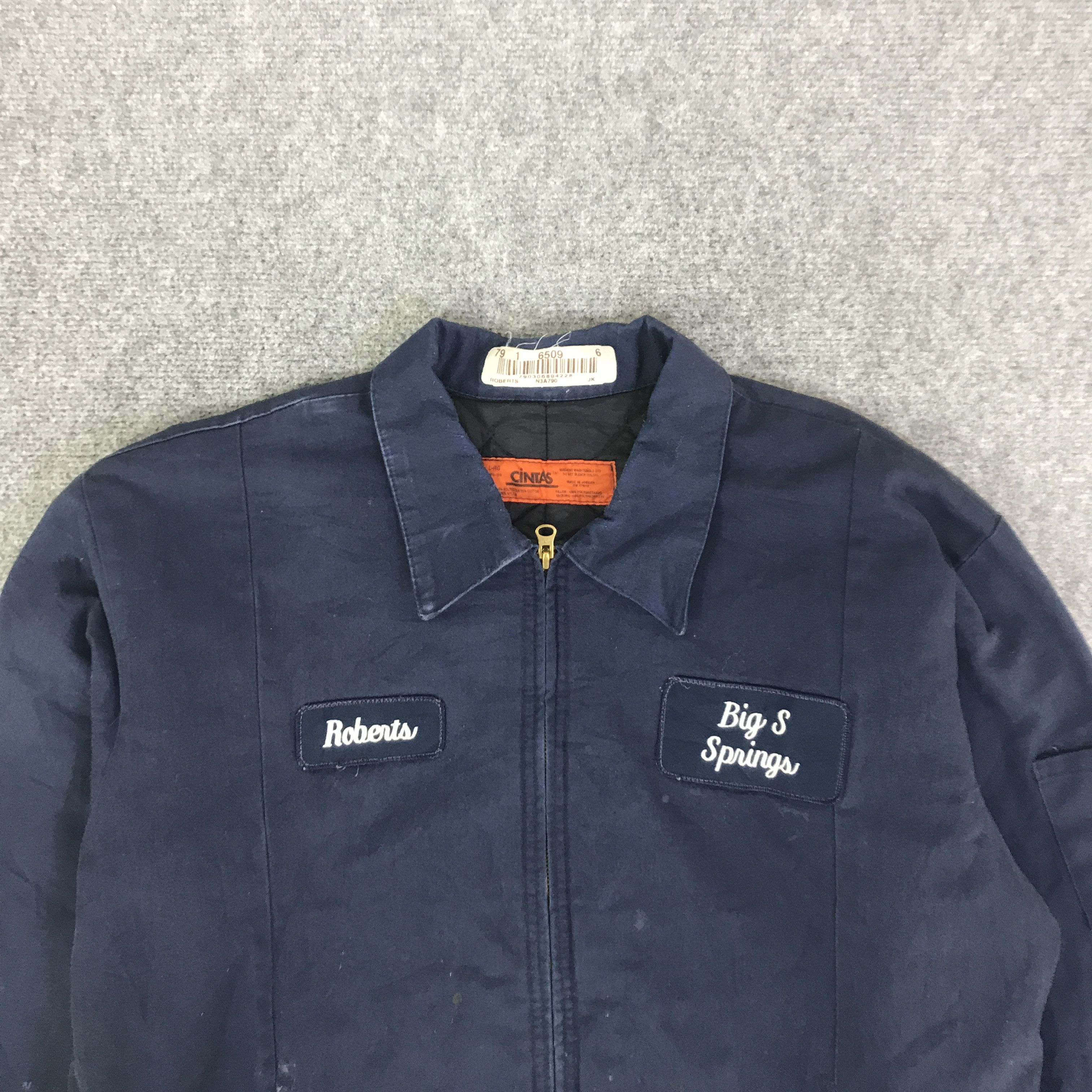 Cintas VTG WORKWEAR WORK UNIFORM JACKET K126B11 Size US L / EU 52-54 / 3 - 2 Thumbnail