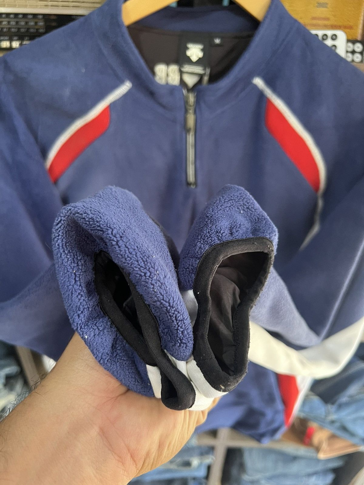 Descente 🔥Descente Half Zipper Fleece Jacket Size US M / EU 48-50 / 2 - 9 Thumbnail