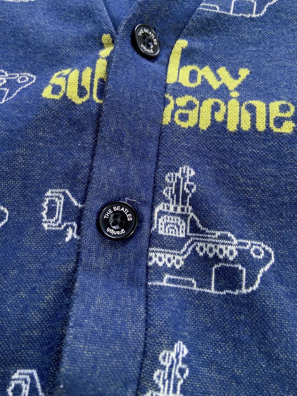 If Six Was Nine JAPANESE THE BEATLES YELLOW SUBMARINE CASUAL CARDIGAN Size US M / EU 48-50 / 2 - 6 Thumbnail