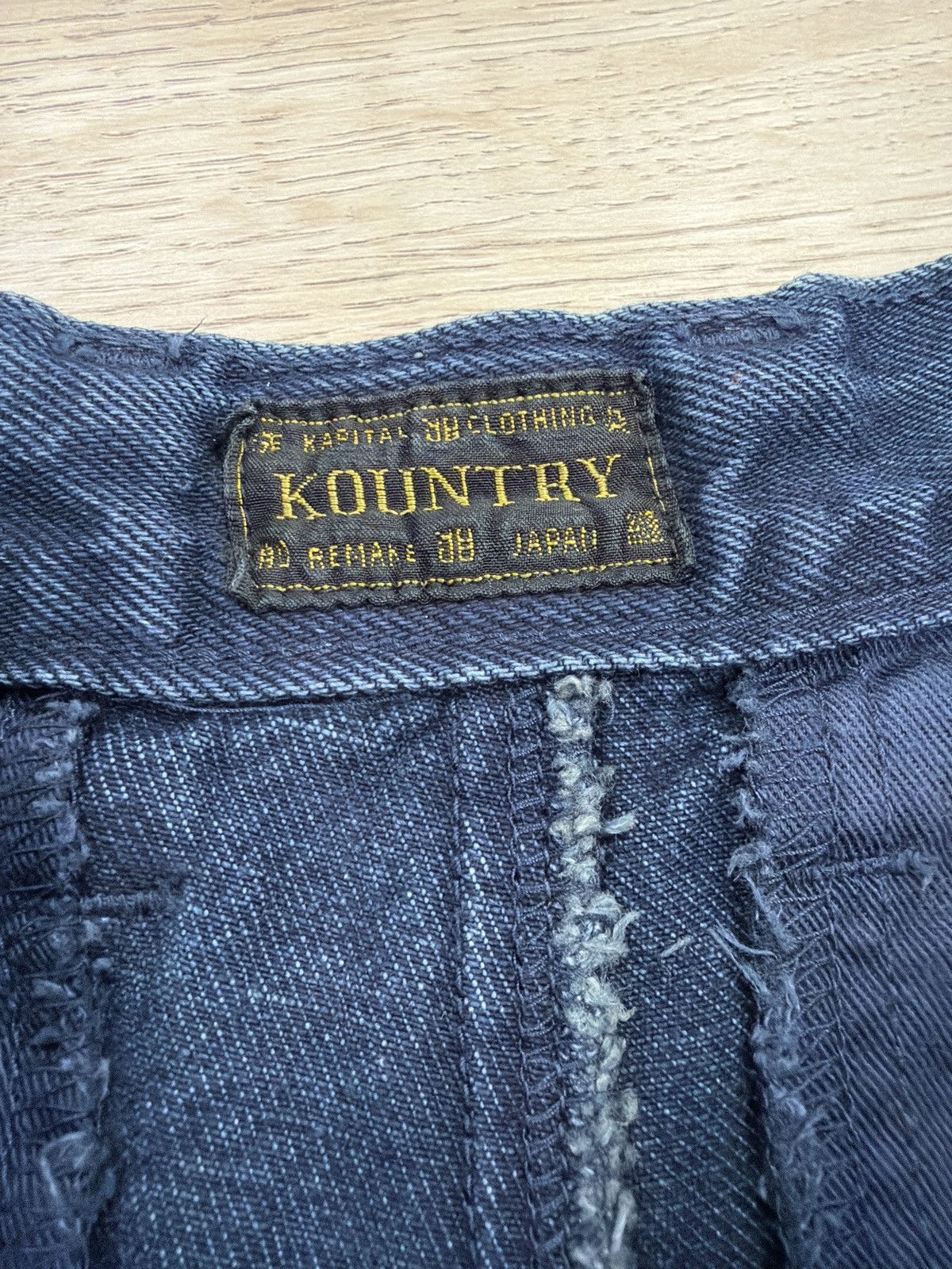 Kapital Kapital IDG denim shorts extra large blue Size US 36 / EU 52 - 6 Thumbnail
