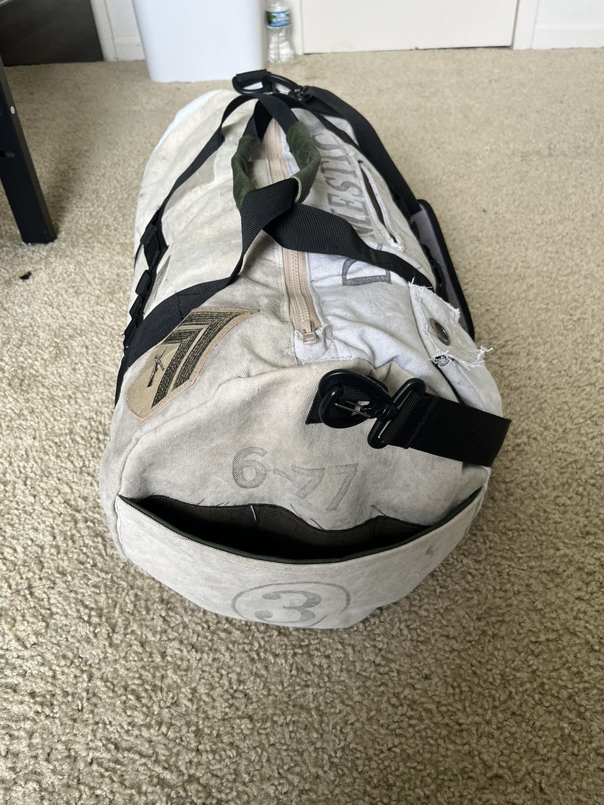 Designer × Vintage Mon Désastre – “Postal Disorder” duffle bag Size ONE SIZE - 2 Thumbnail