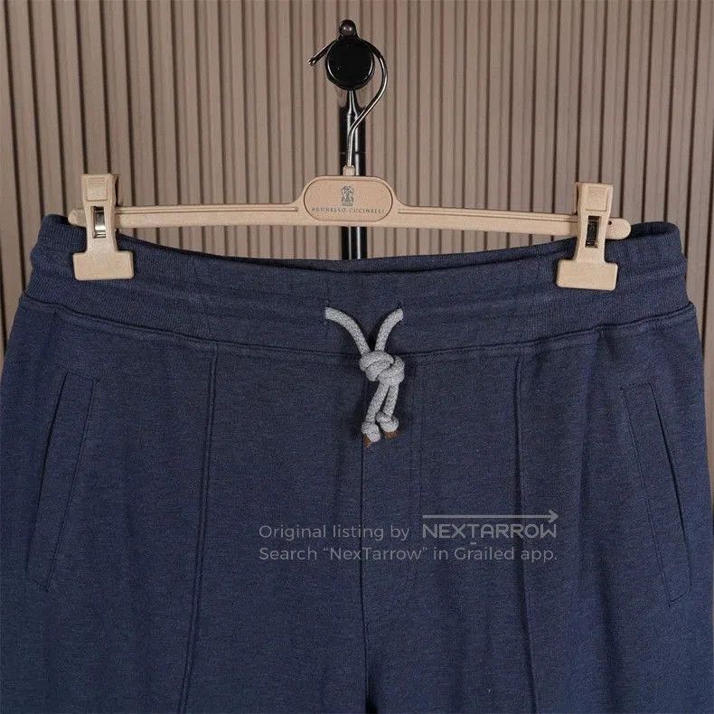 Brunello Cucinelli Brunello Cucinelli Men's Drawstring Sweatpants. Size US 40 / EU 56 - 3 Thumbnail