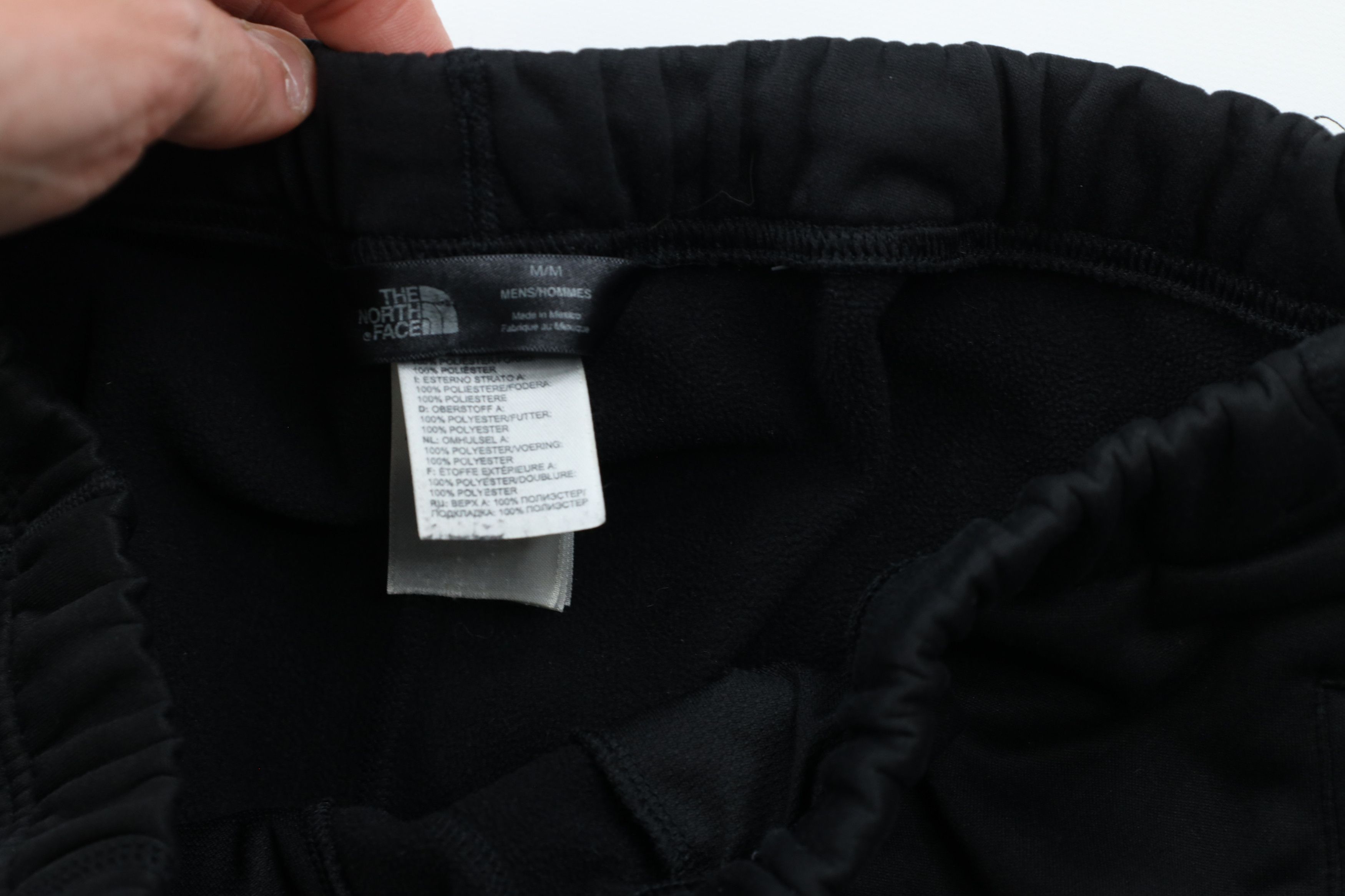The North Face × Vintage Vintage The North Face Spell Out Wide Leg Sweatpants Black Size US 34 / EU 50 - 7 Thumbnail