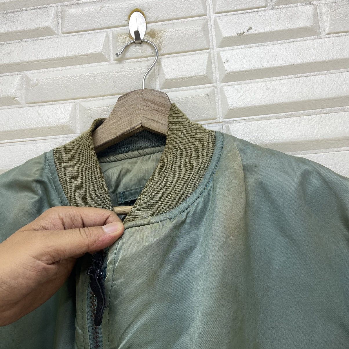 Alpha Industries Vintage MA 1 Alpha Industries US Air Force Bomber Jacket Size US L / EU 52-54 / 3 - 7 Thumbnail