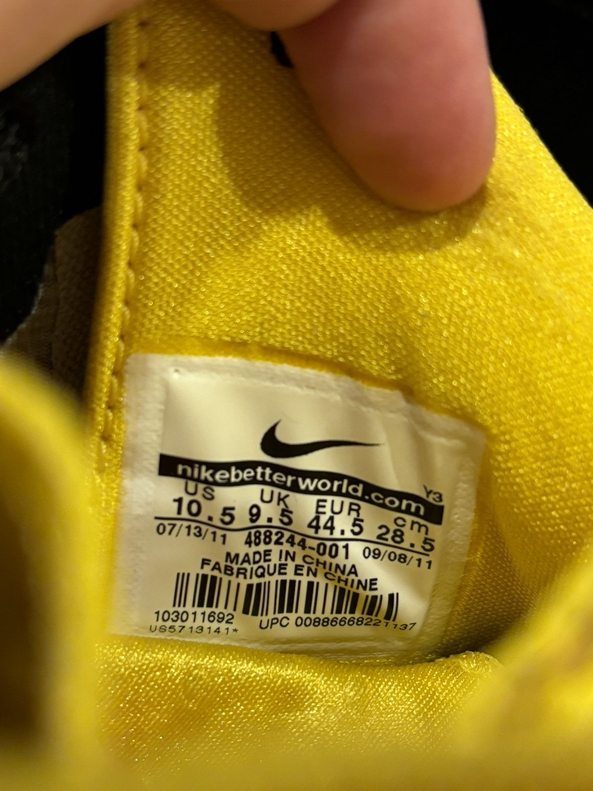 Nike Nike Zoom Kobe 7 Supreme Del sol Size US 10.5 / EU 43-44 - 5 Thumbnail