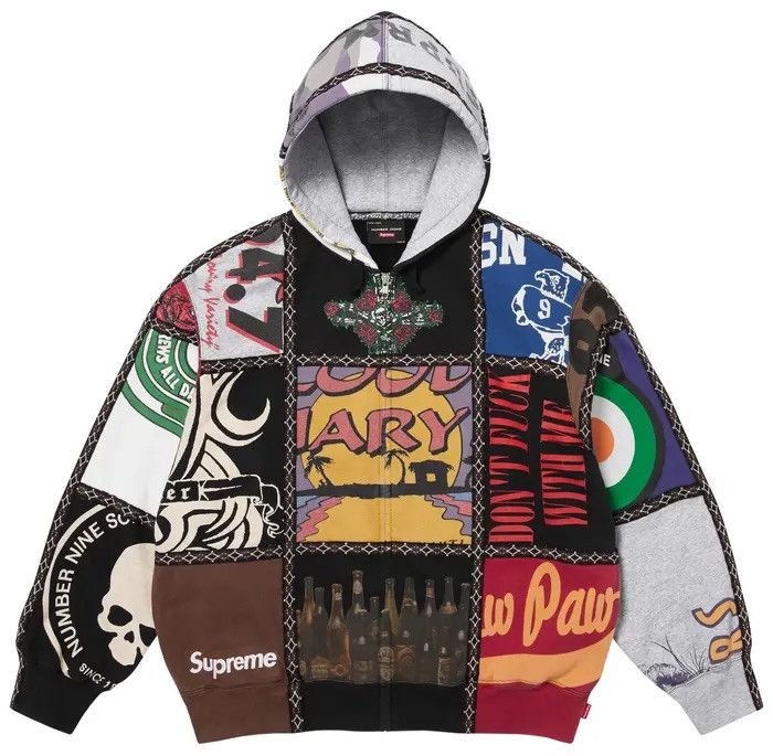 supreme number (n)ine レオパード　スカル　パーカー　S Number (N)ine × Supreme Supreme x number nine leopard hoodie | Grailed
