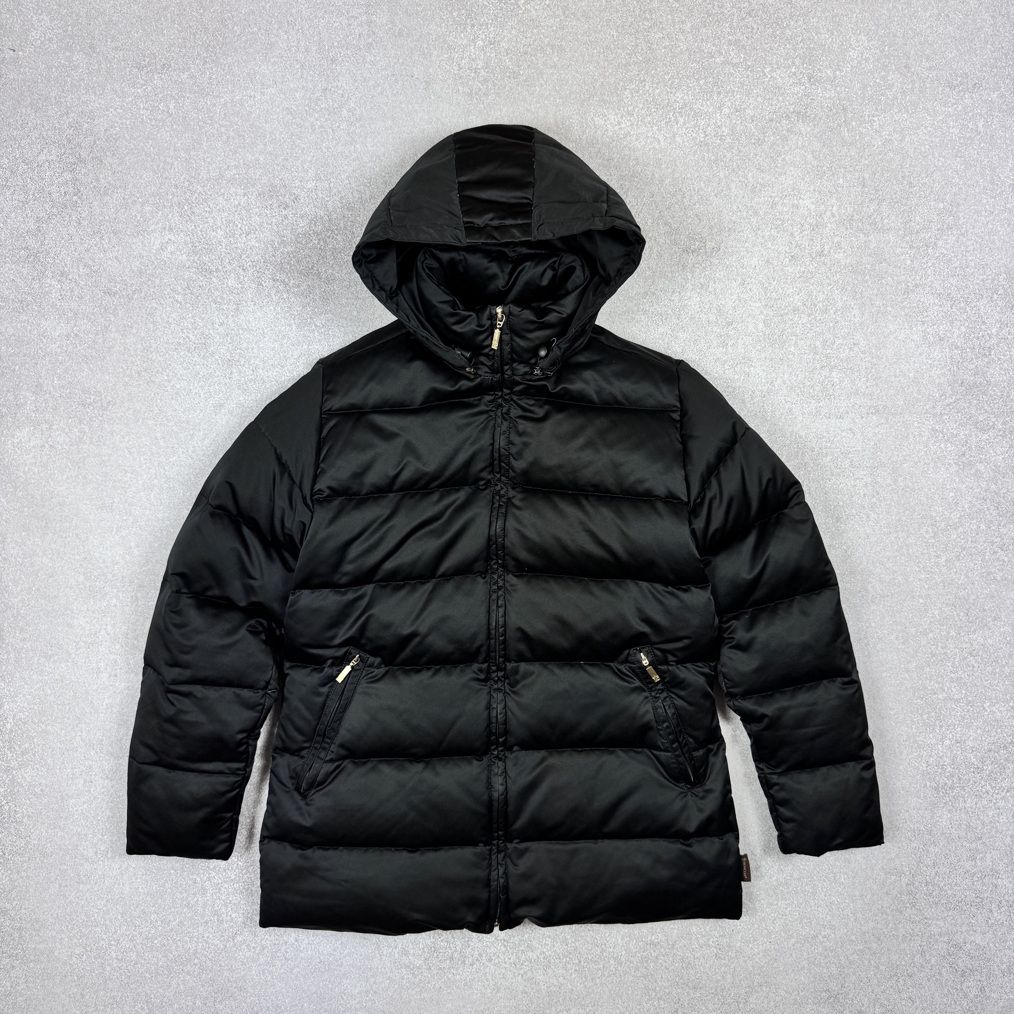 Moncler Women`s Moncler Black Warm Puffer Down Jacket Size 2 / M Size M / US 6-8 / IT 42-44 - 2 Thumbnail