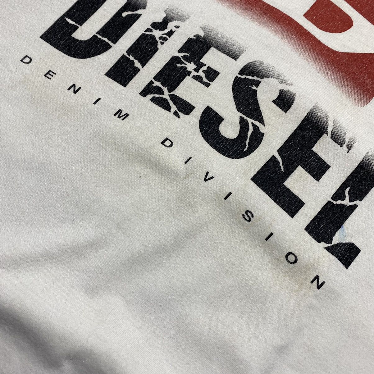 Diesel Vintage Diesel Big Graphic logo y2k opium Streetwear tee Size US XXL / EU 58 / 5 - 6 Thumbnail